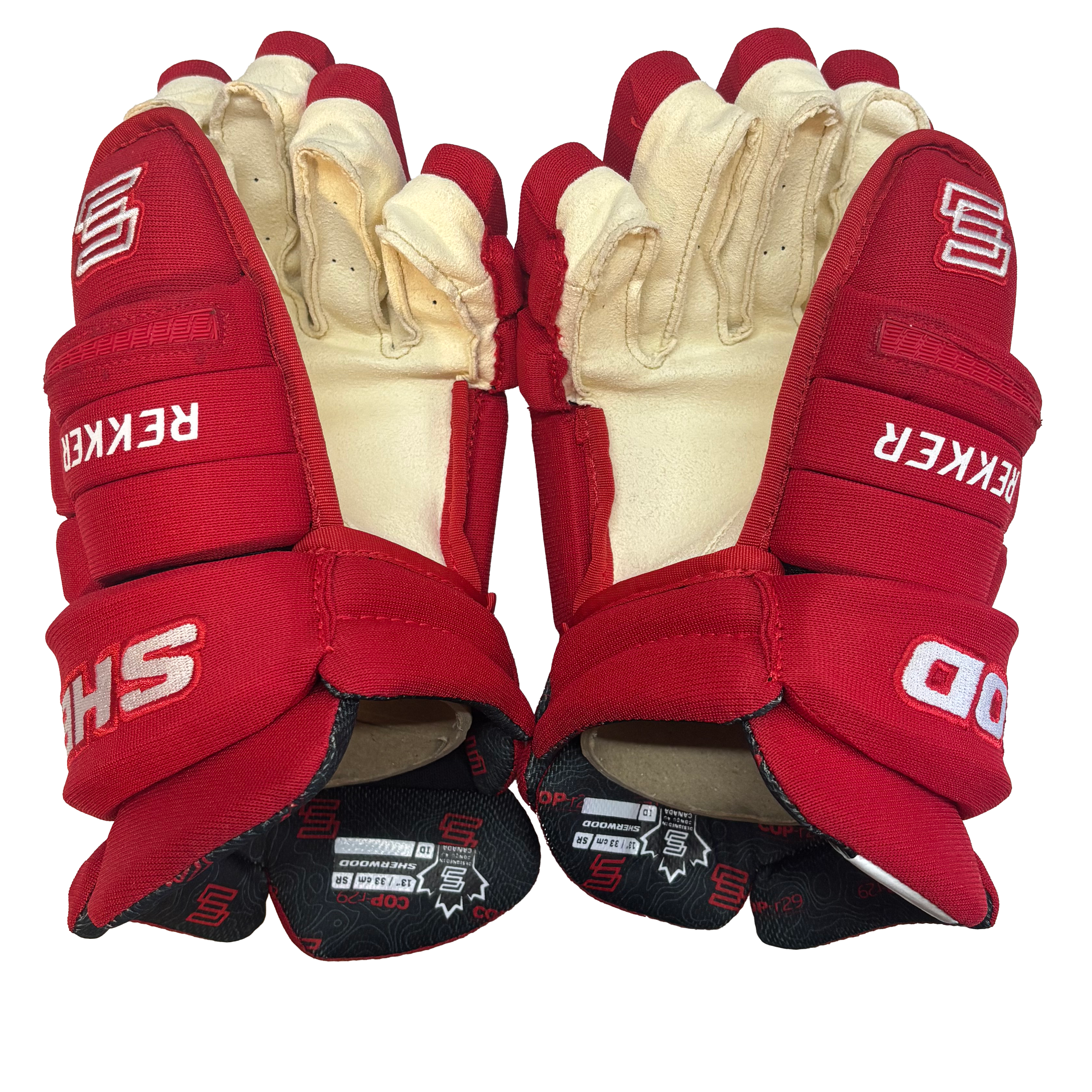 Sherwood Rekker Pro - Pro Stock Glove (Red/White)