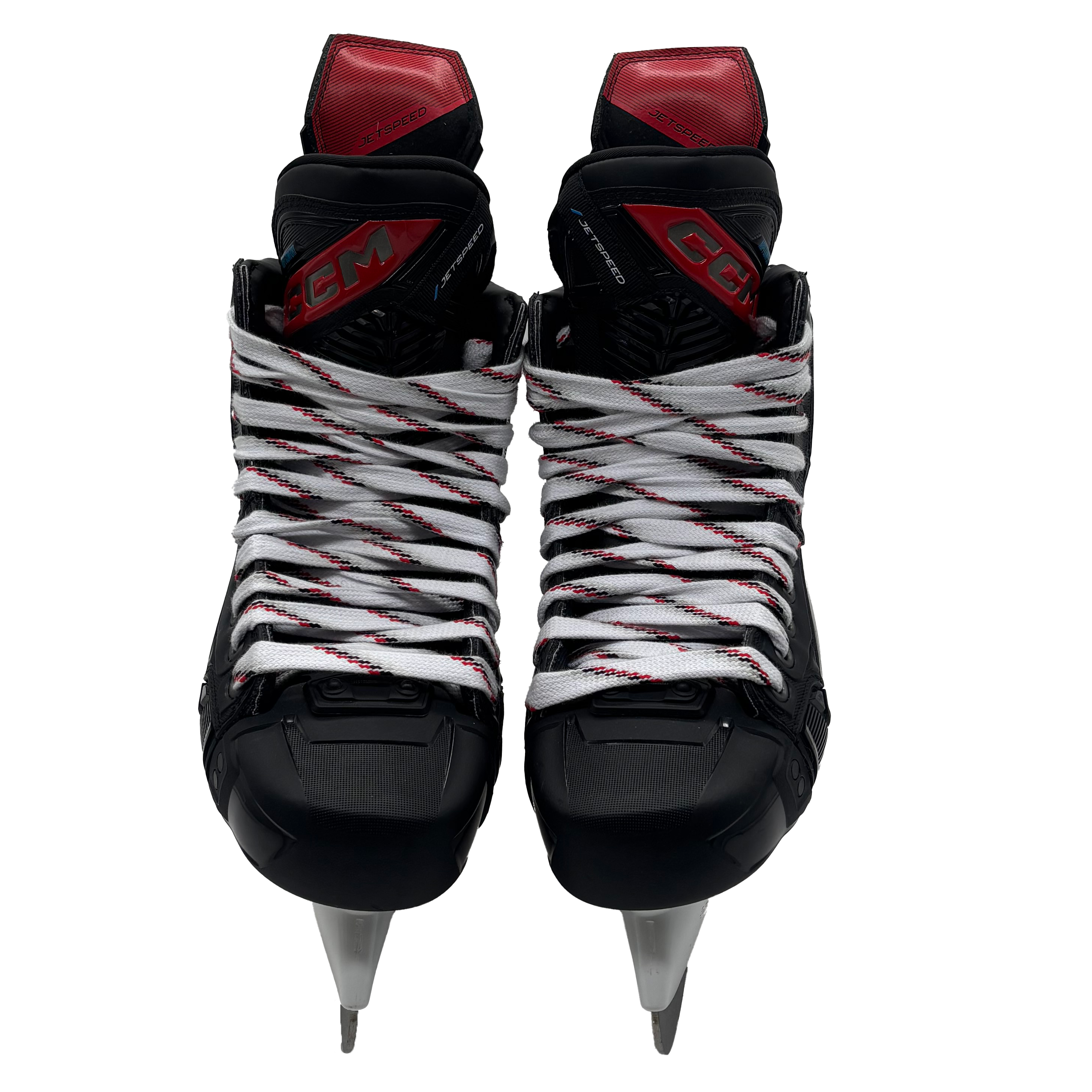 CCM Jetspeed FT6 Pro - Pro Stock Hockey Skates - Size 7R (Red)