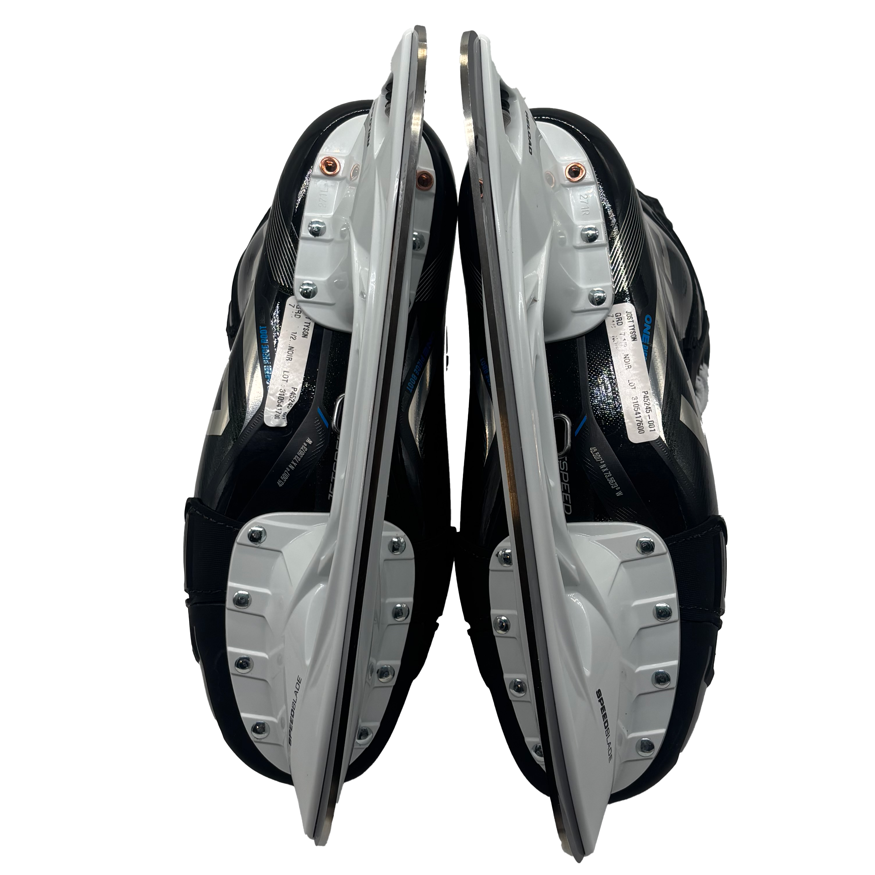 CCM Jetspeed FT6 Pro - AHL Pro Stock Hockey Skates - Size 7.5D (Black)