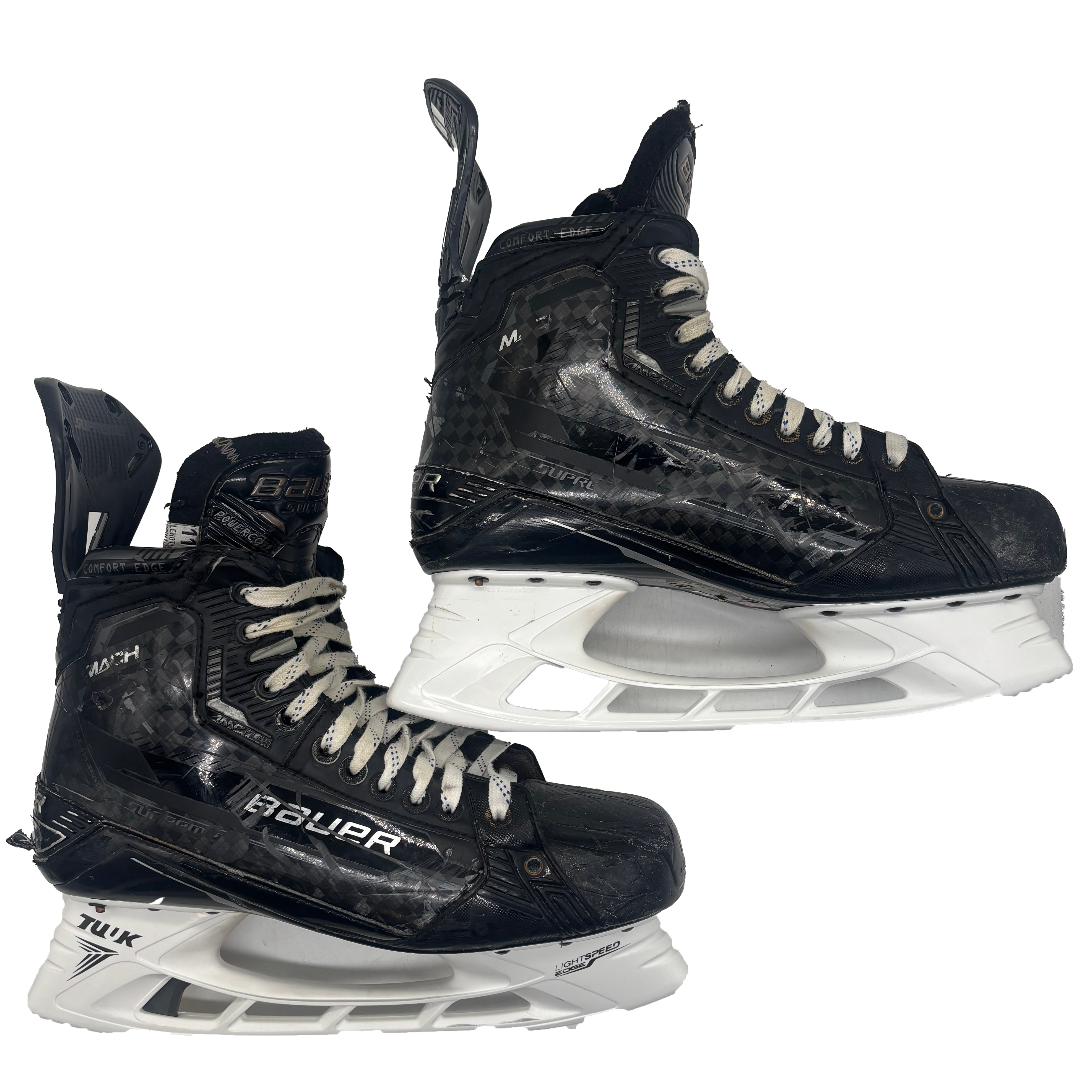 Bauer Supreme Mach - Used AHL Pro Stock Hockey Skates - Size 11 Fit 1