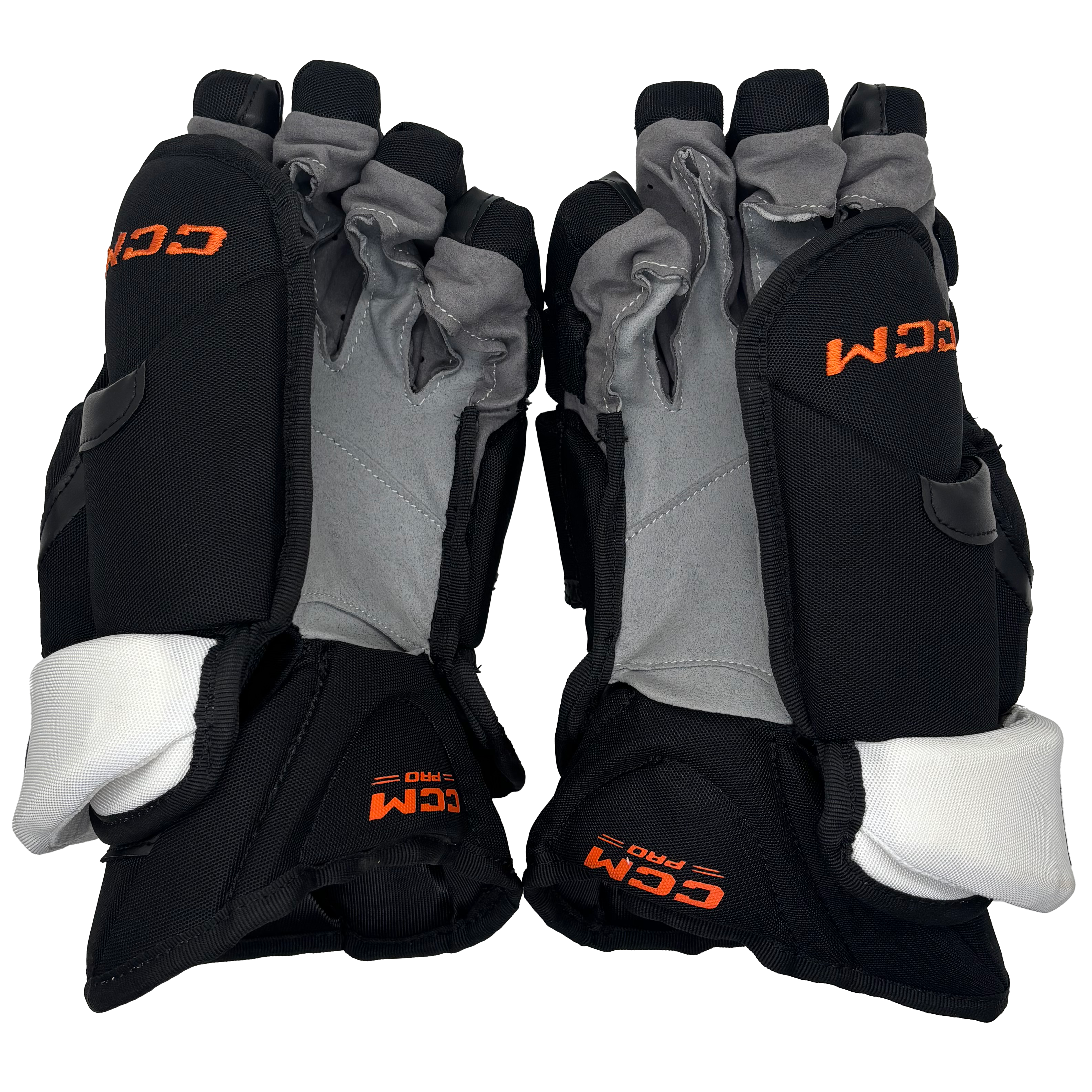 CCM HG12PP - NHL Pro Stock Glove - Philadelphia Flyers (Black/White/Orange)