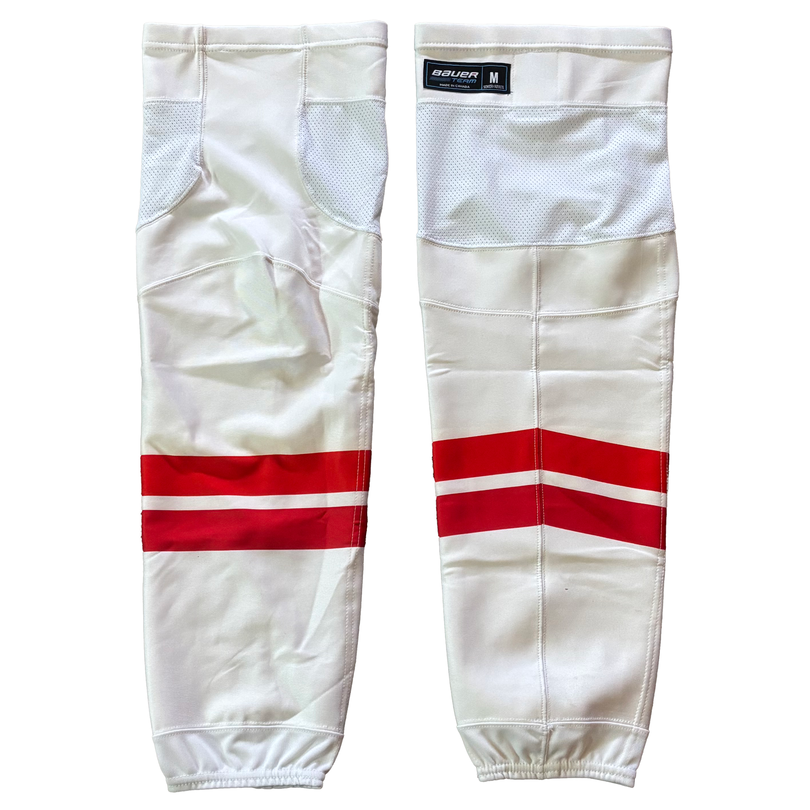 Bauer - Used Team Canada Hockey Socks (White/Red)