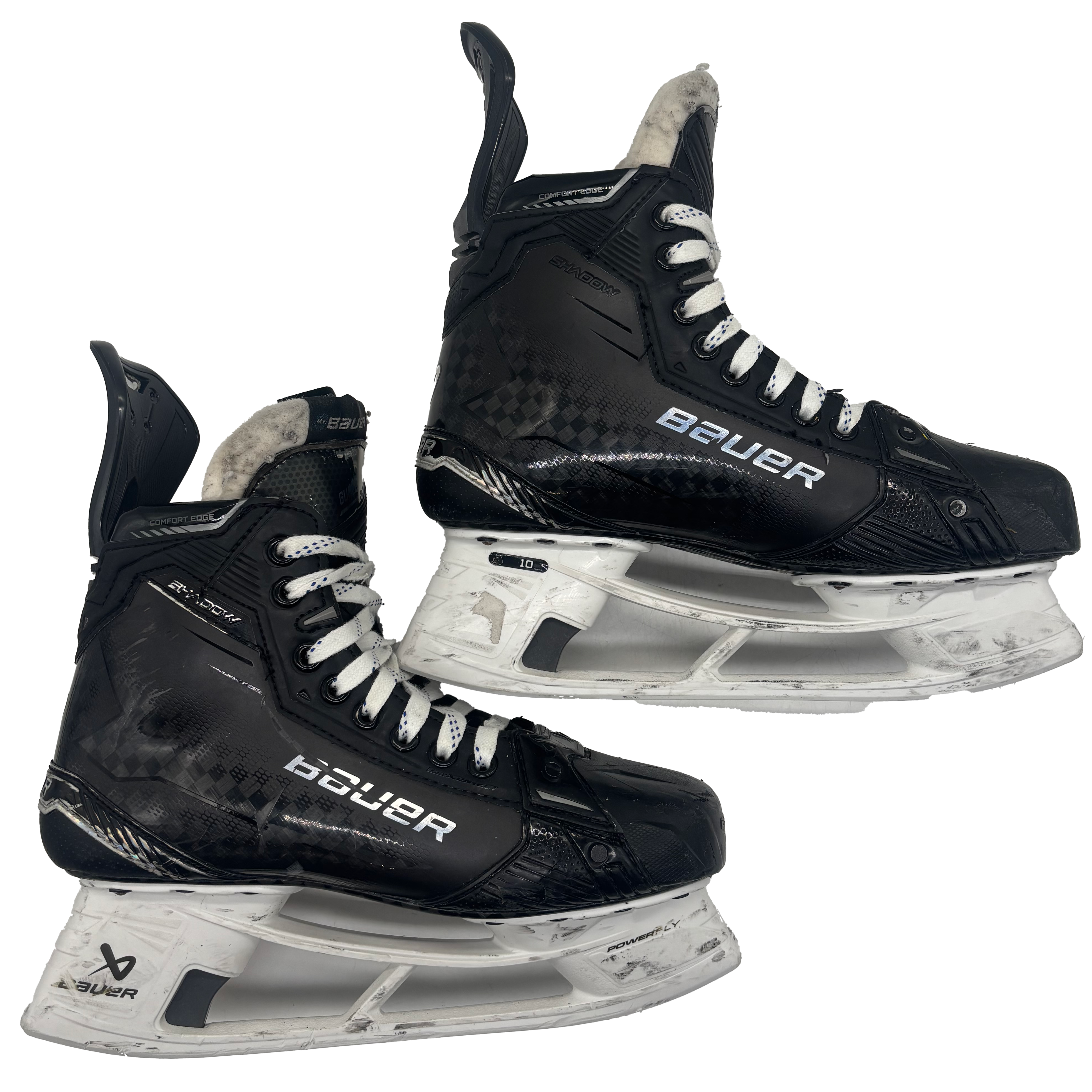 Bauer Supreme Shadow - Used AHL Pro Stock Hockey Skates - Size 7.5D