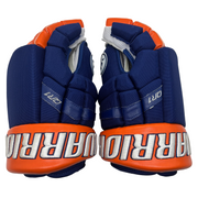 Warrior Covert QR1 Pro - NHL Pro Stock Glove - Casey Cizikas (Blue/Orange)