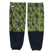 OHL - Used CCM Military Appreciation Hockey Sock (Digital Camo/Black)