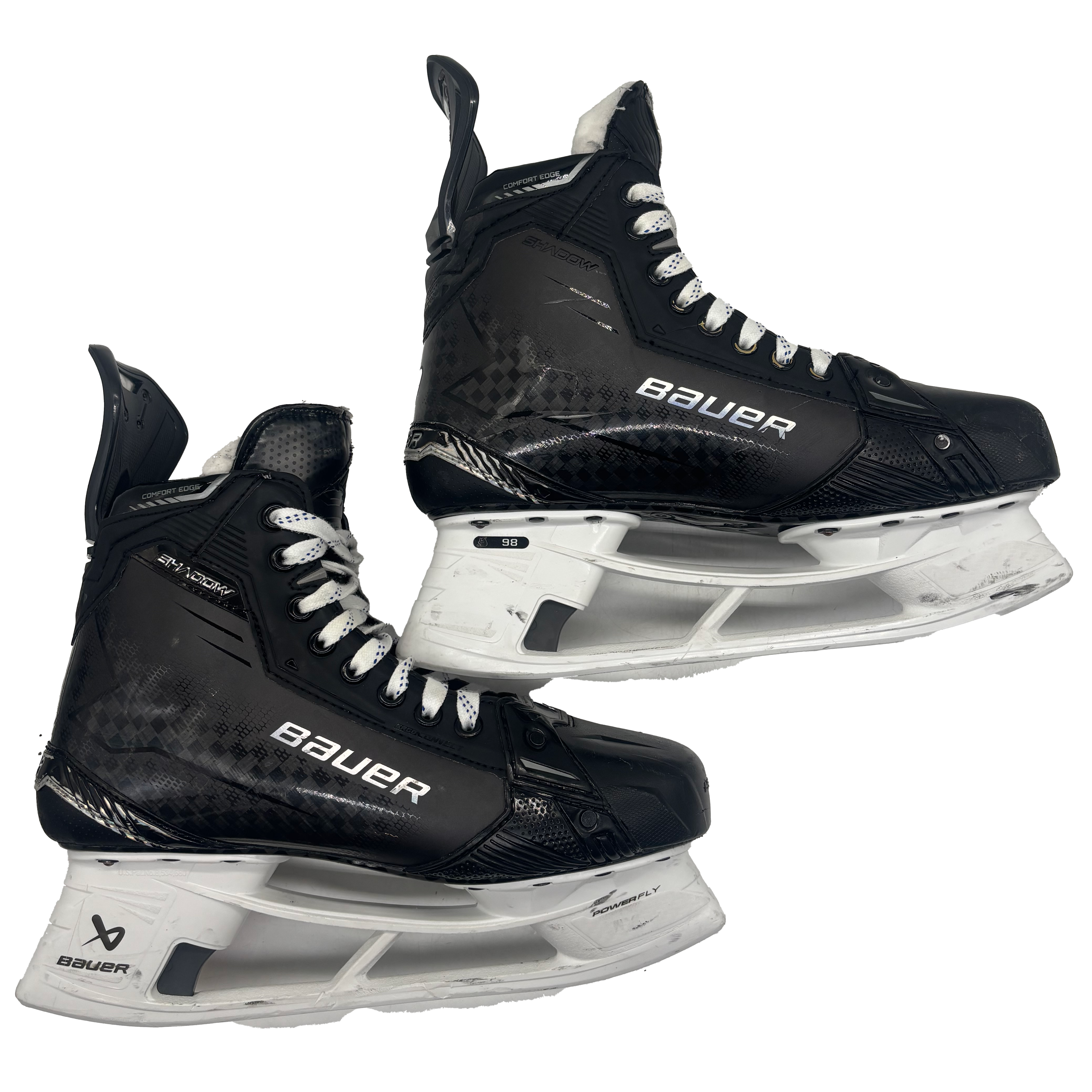 Bauer Supreme Shadow - Used AHL Pro Stock Hockey Skates - Size 9.5EE
