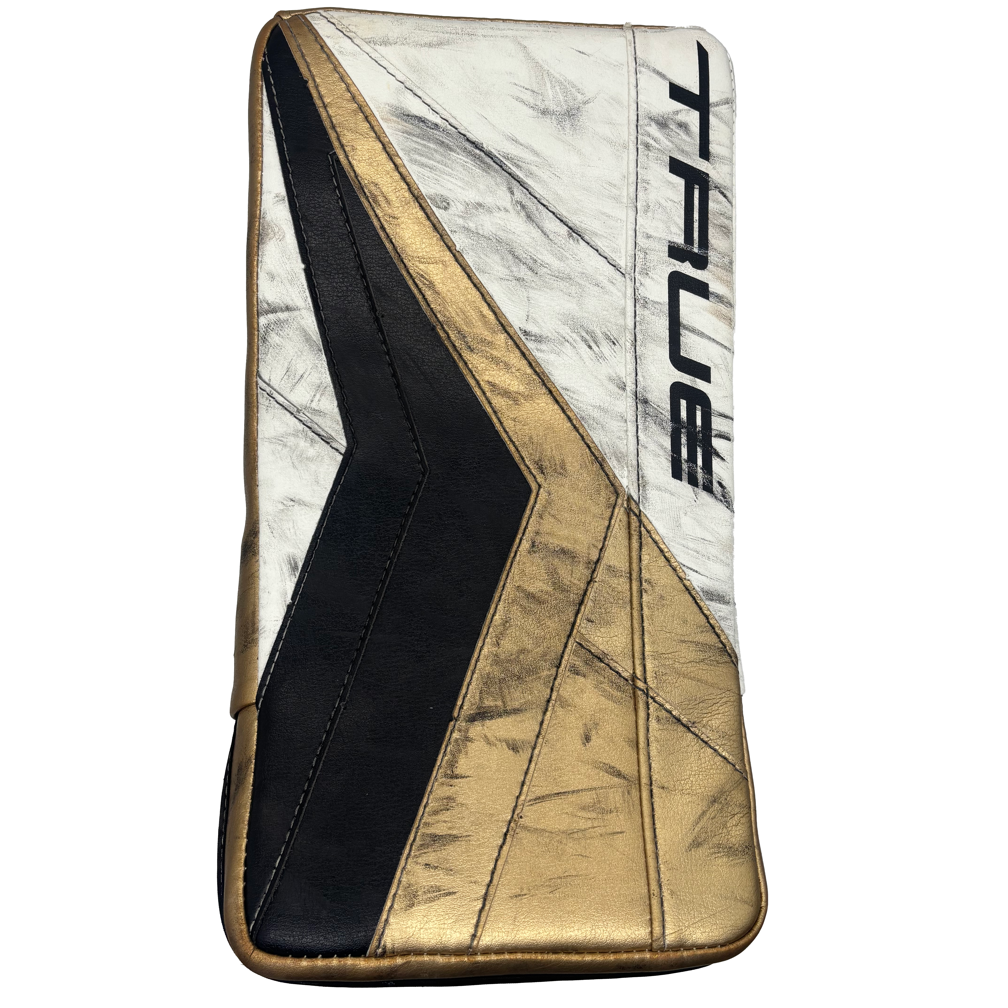 True Catalyst PX3 - Used Pro Stock Goalie Full Set (Gold/Black/White)