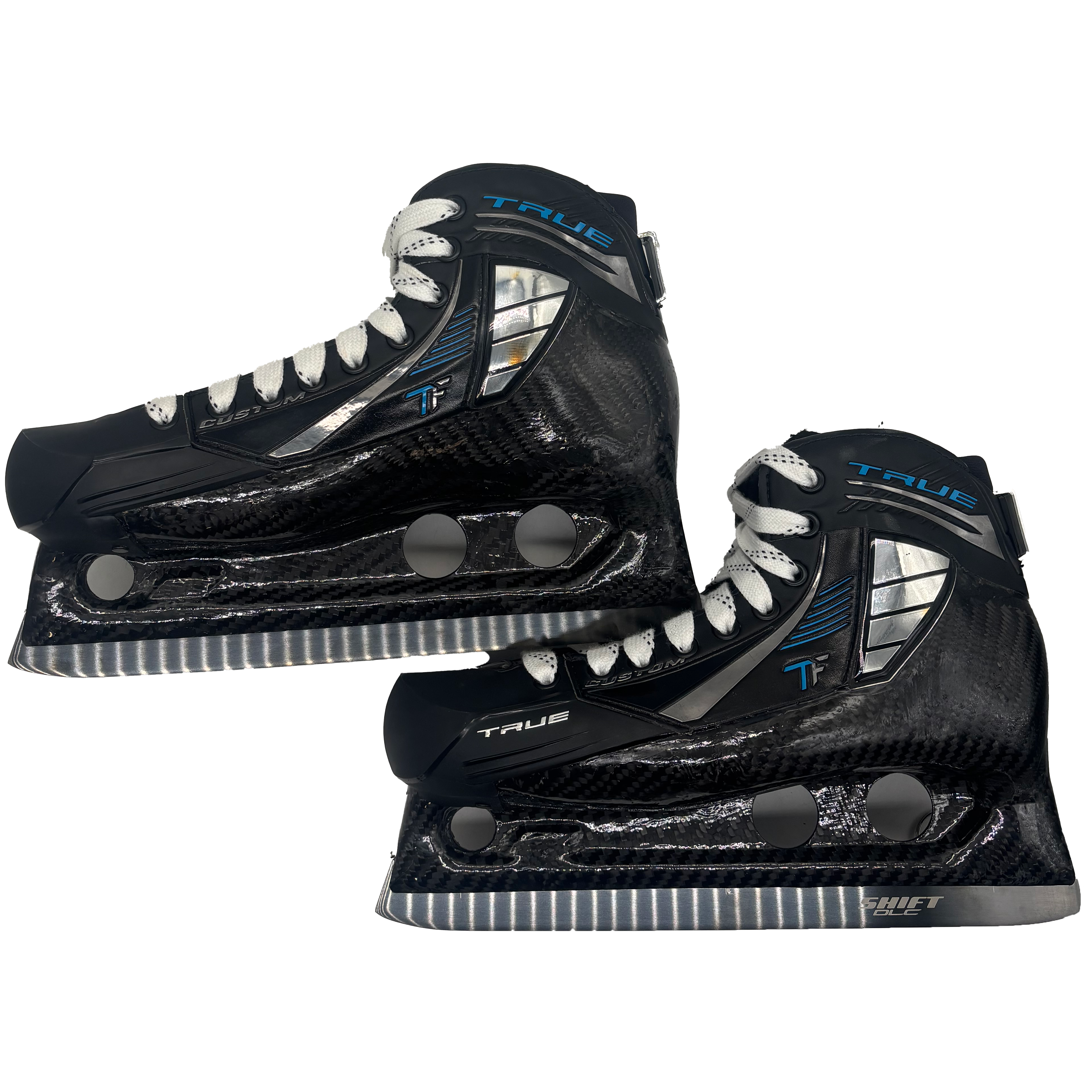 True Custom One Piece - Pro Stock Goalie Skates - Size 8