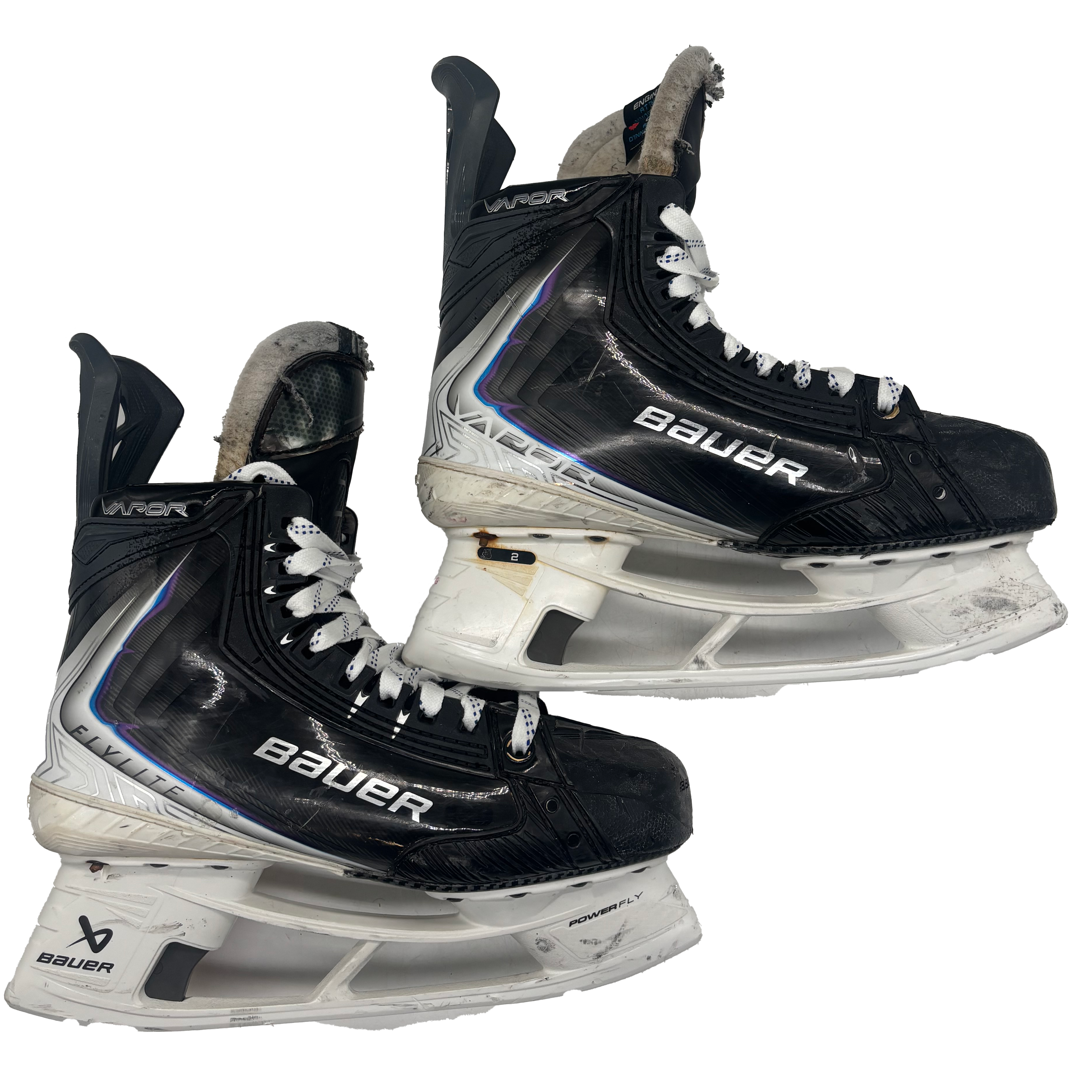 Bauer Vapor Flylite - Used AHL Pro Stock Hockey Skates - Size 7E