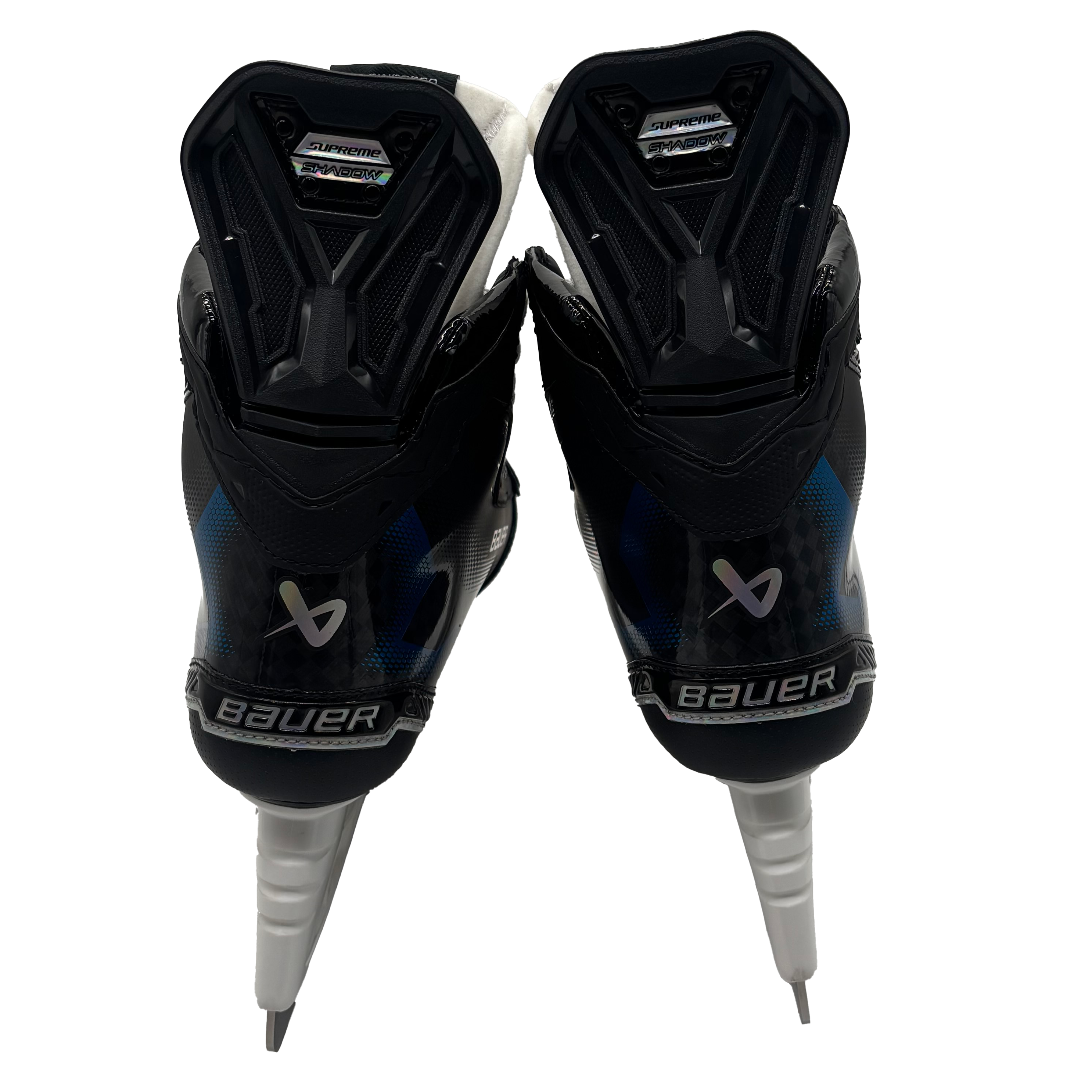 Bauer Supreme Shadow - Pro Stock Hockey Skates - Size 11.5E (Blue)