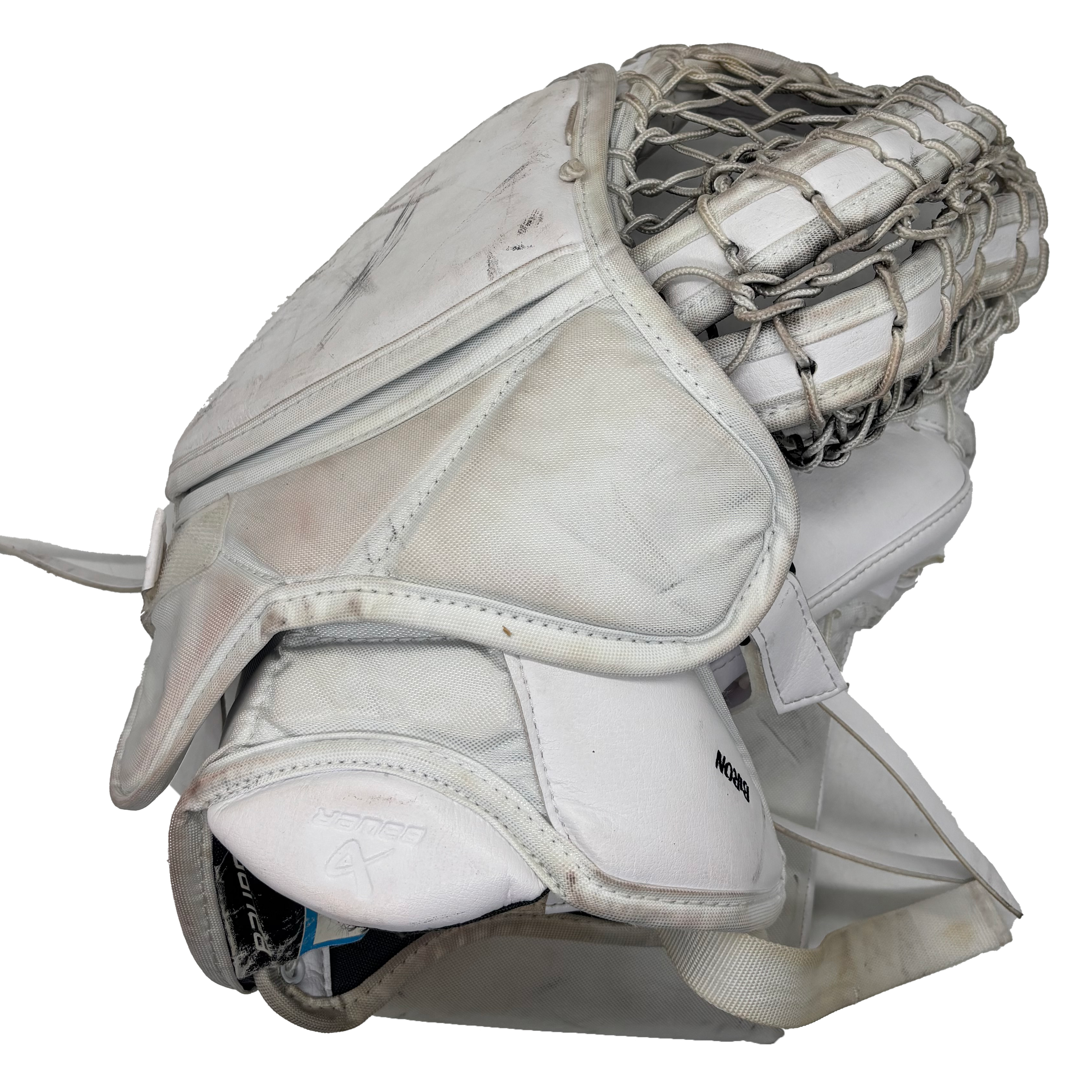 Bauer Supreme Shadow - Used Pro Stock Goalie Full Set (White/Black/Gold)