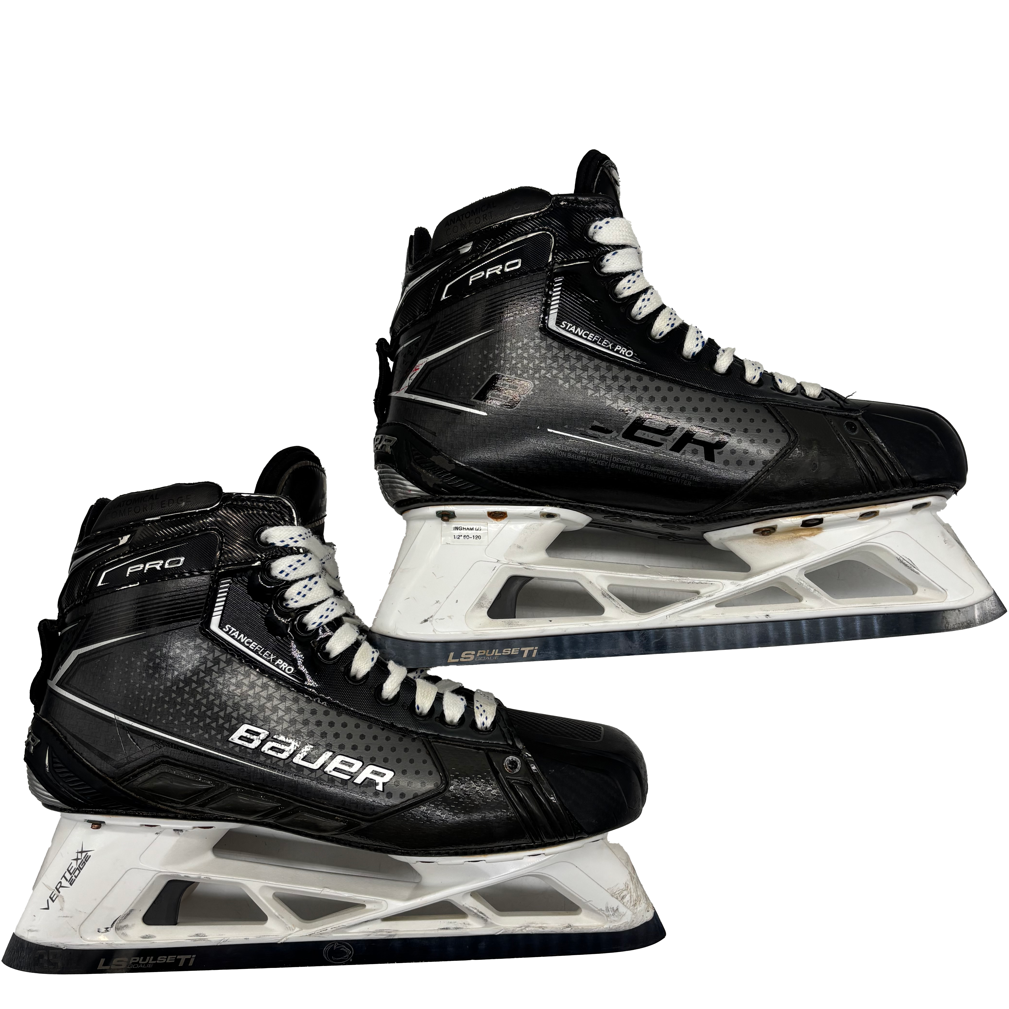 Bauer Pro - Used Pro Stock Goalie Skates - Size 10E