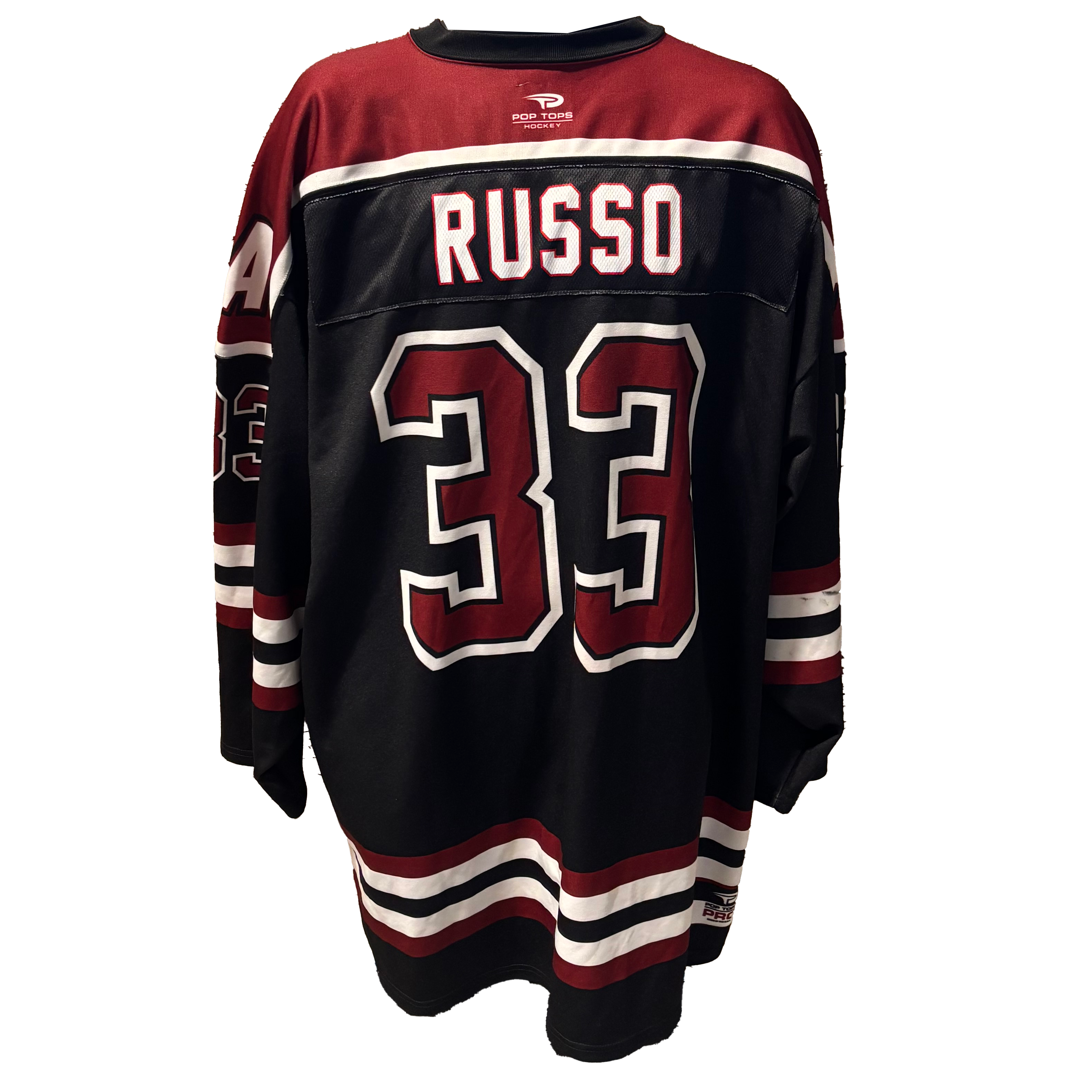 NCAA - Pop Tops Game Jersey (Black/Maroon/White)