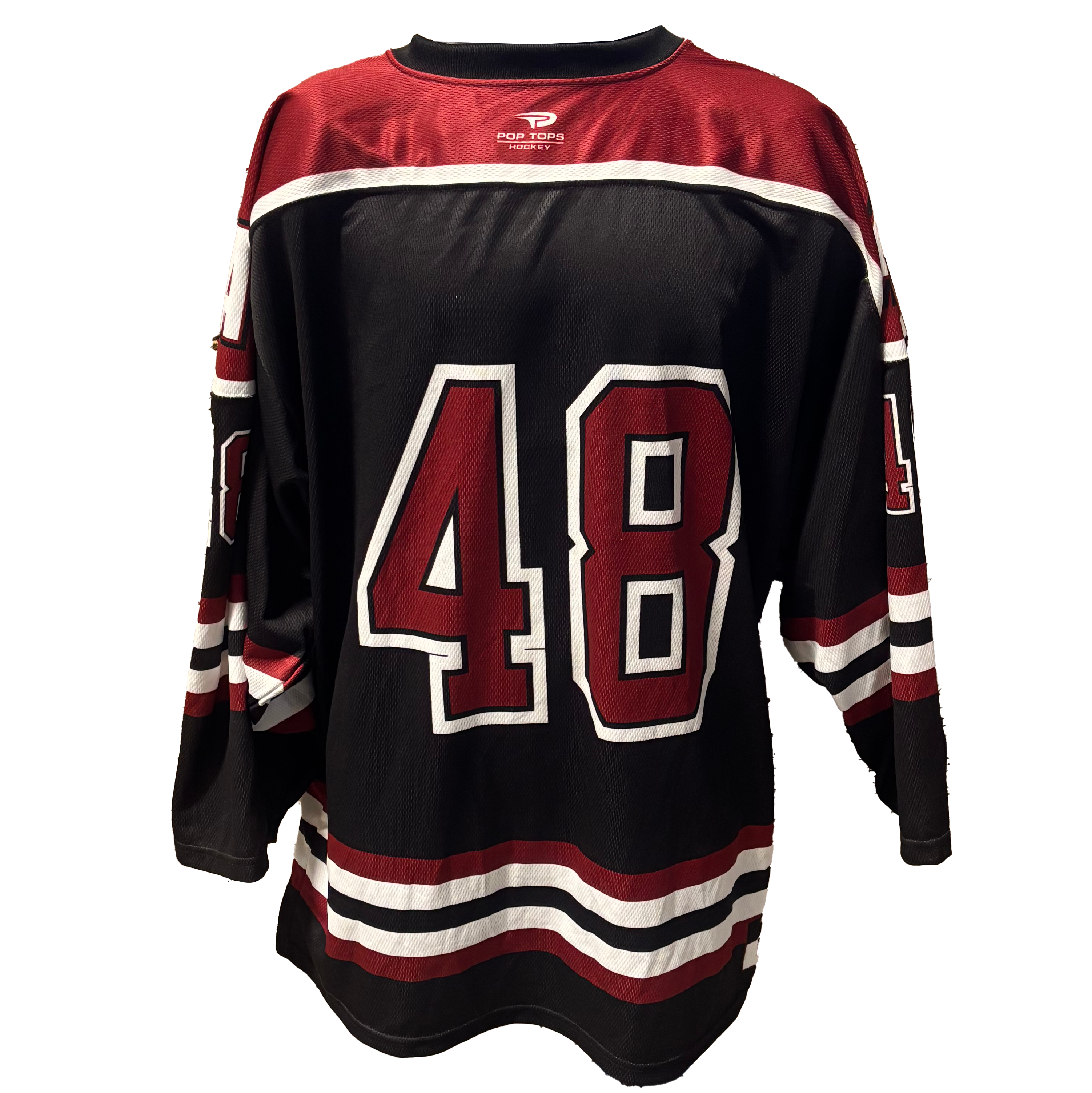 NCAA - Pop Tops Game Jersey (Black/Maroon/White)
