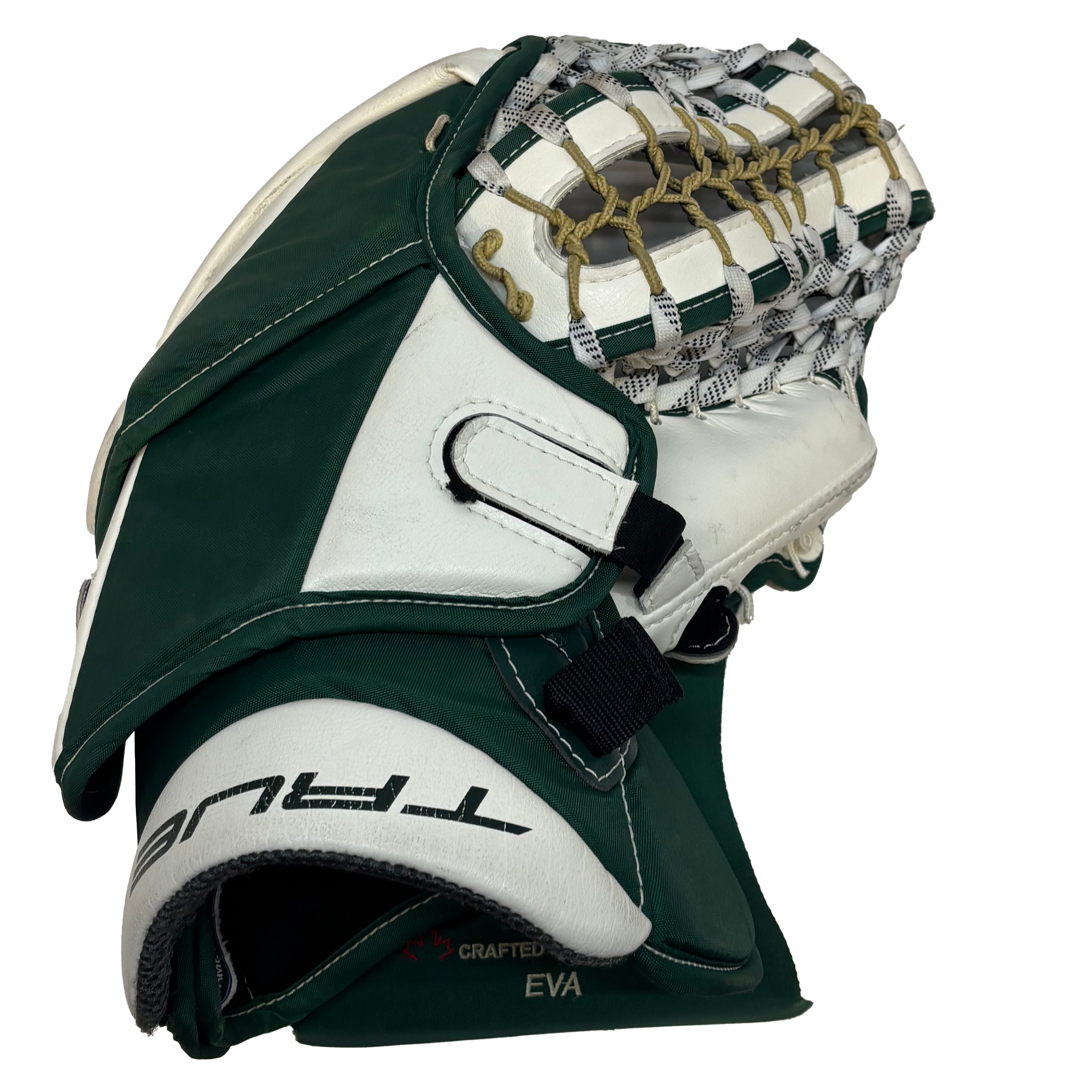 True L87 - Used NCAA Pro Stock Full Goalie Set (White/Green)