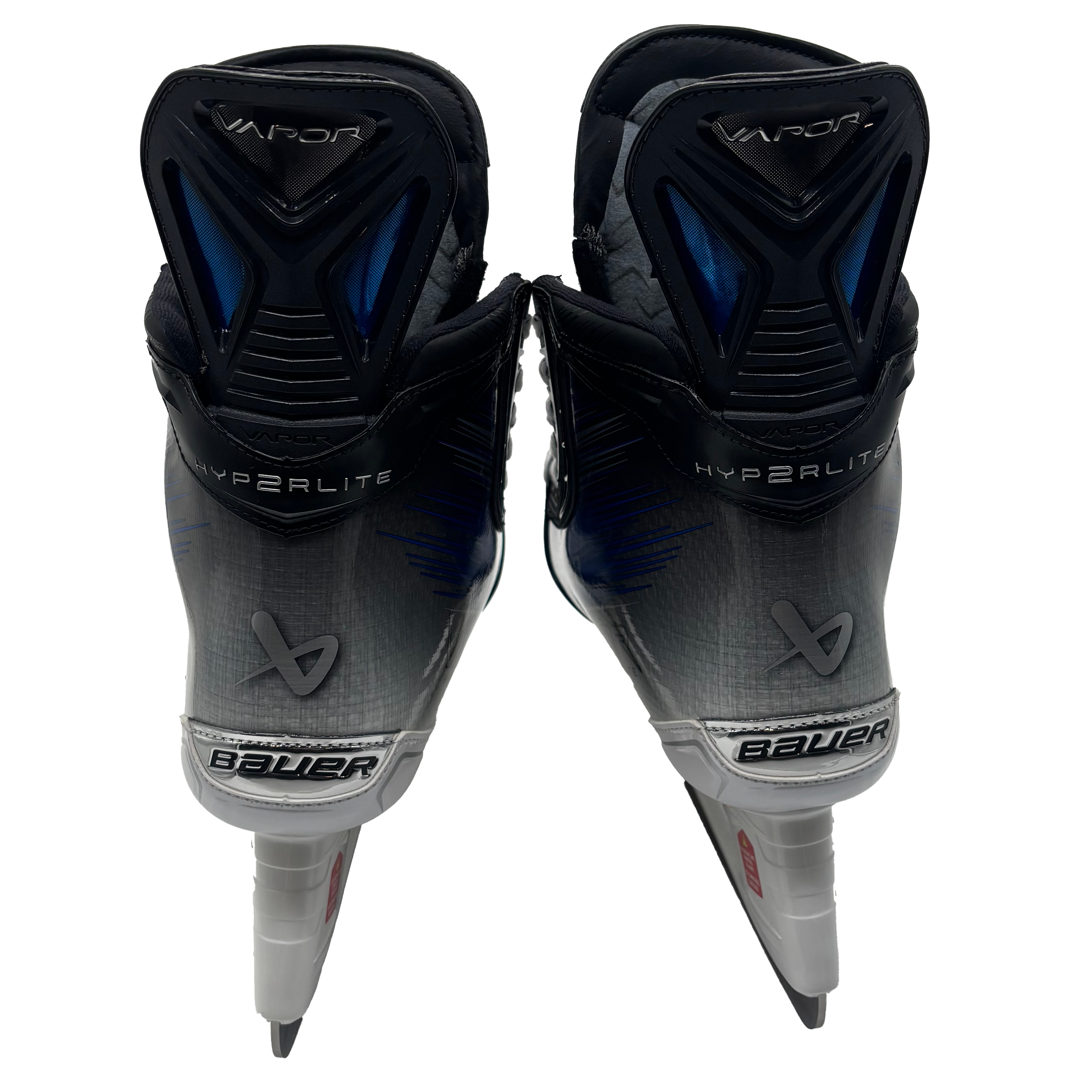 Bauer Vapor Hyperlite 2 - Pro Stock Hockey Skates - Size L9.5 R9.25 (Blue)