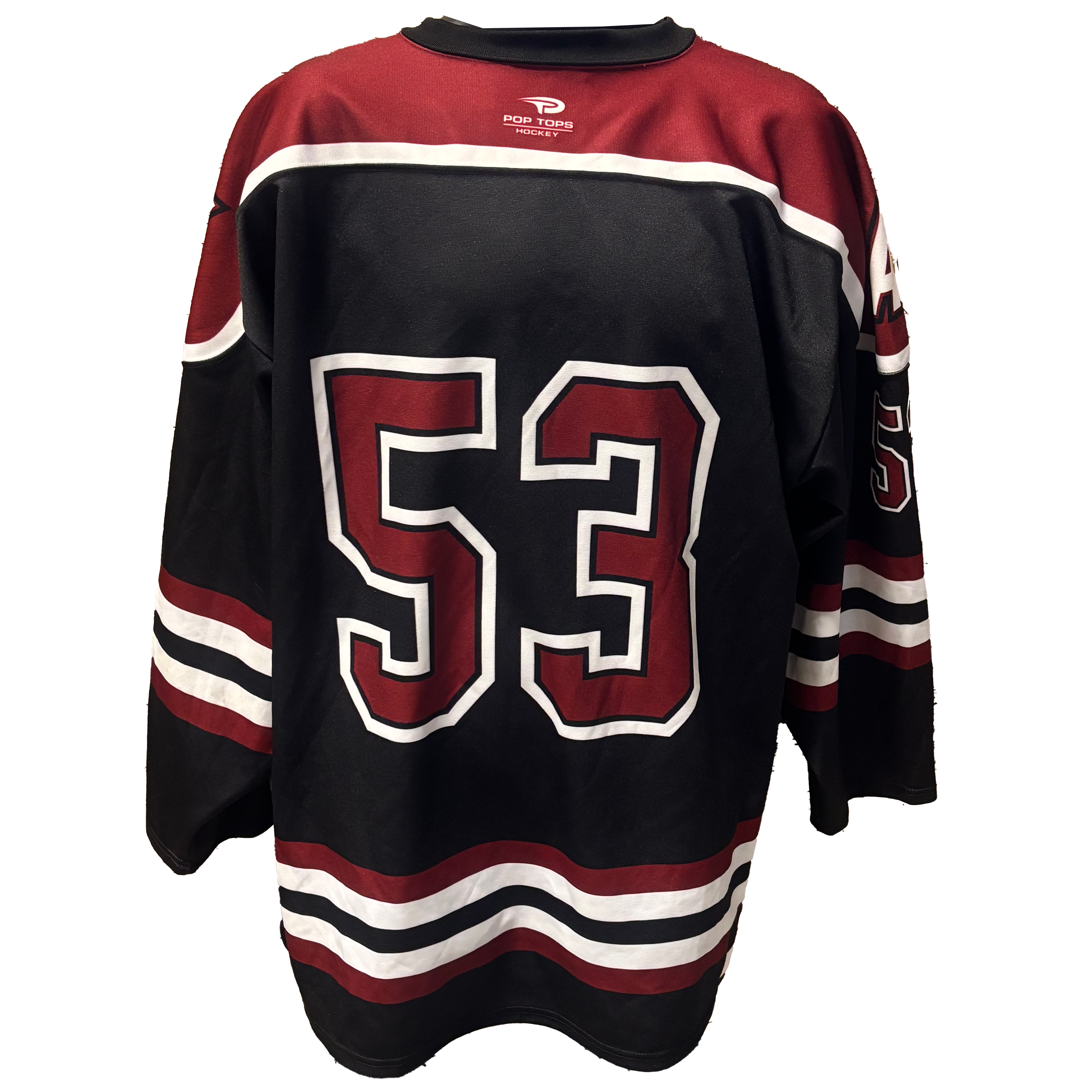 NCAA - Pop Tops Game Jersey (Black/Maroon/White)