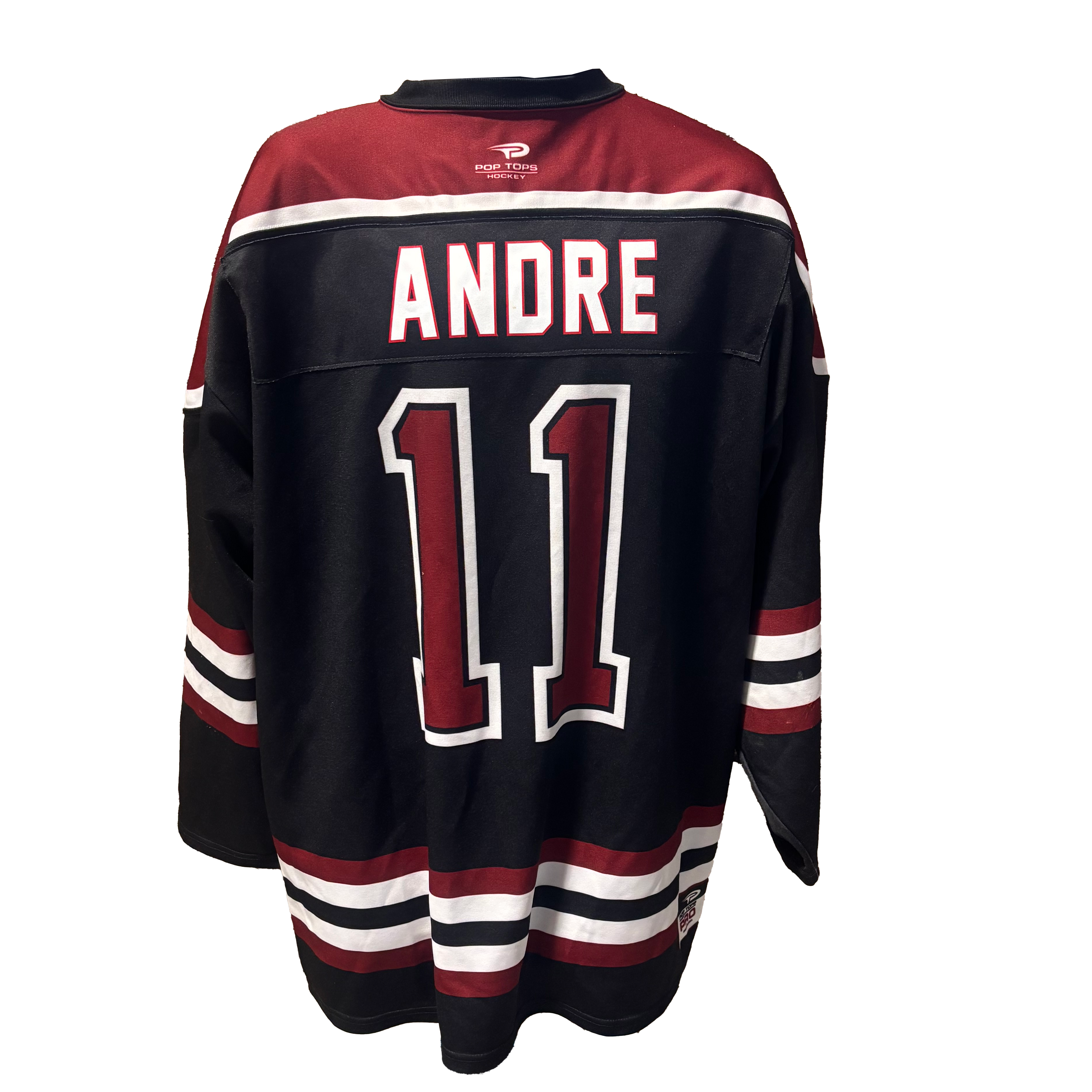 NCAA - Pop Tops Game Jersey (Black/Maroon/White)