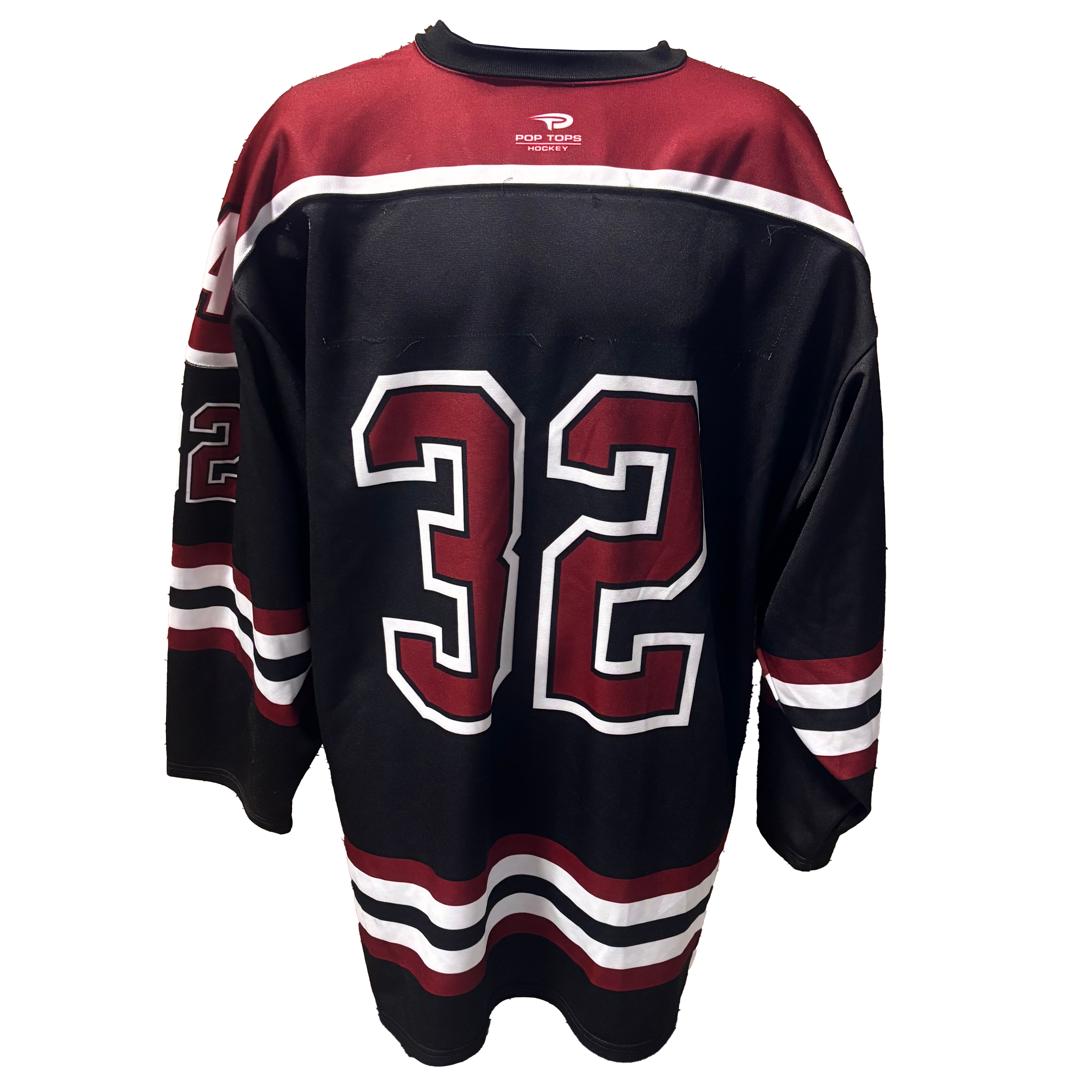 NCAA - Pop Tops Game Jersey (Black/Maroon/White)