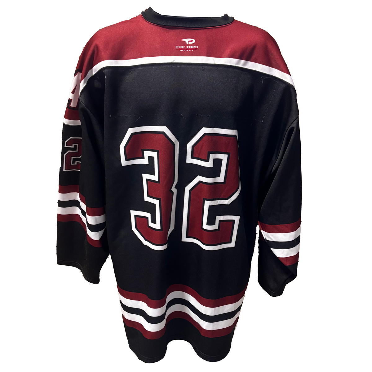 NCAA - Pop Tops Game Jersey (Black/Maroon/White)