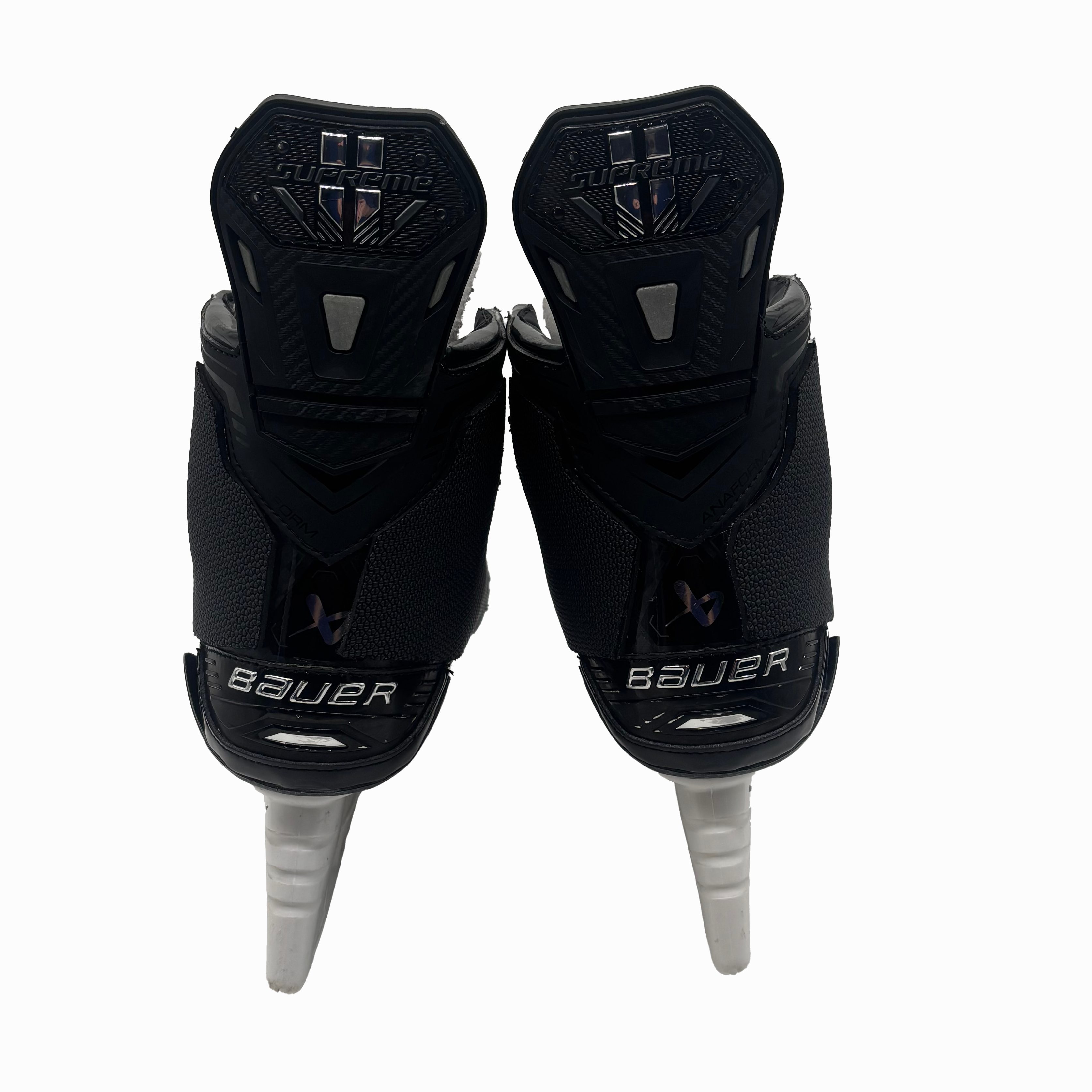 Bauer Supreme Mach - Used Pro Stock Hockey Skate With Shot Blockers - Size 10E