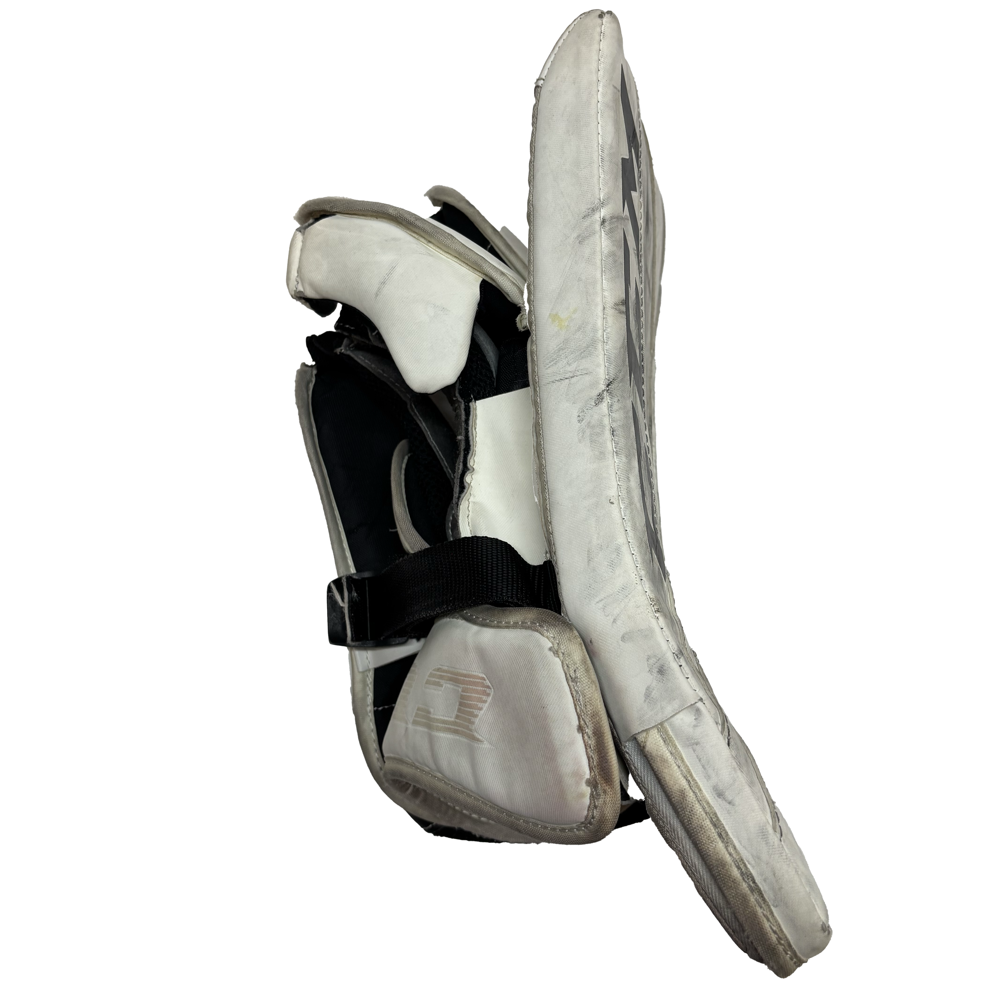 CCM Extreme Flex 5.5 - Used Full Right Junior Goalie Blocker (White)