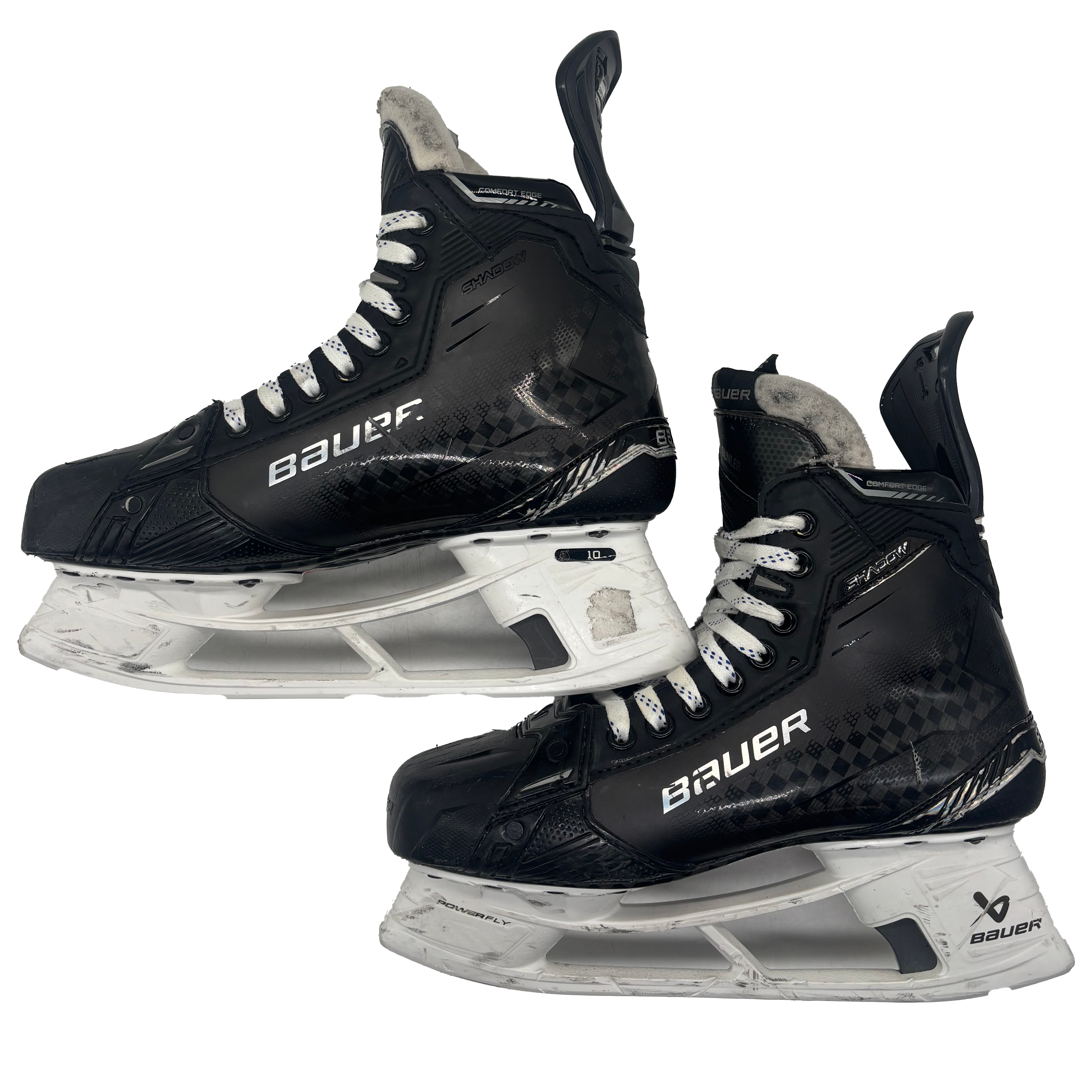 Bauer Supreme Shadow - Used AHL Pro Stock Hockey Skates - Size 7.5D