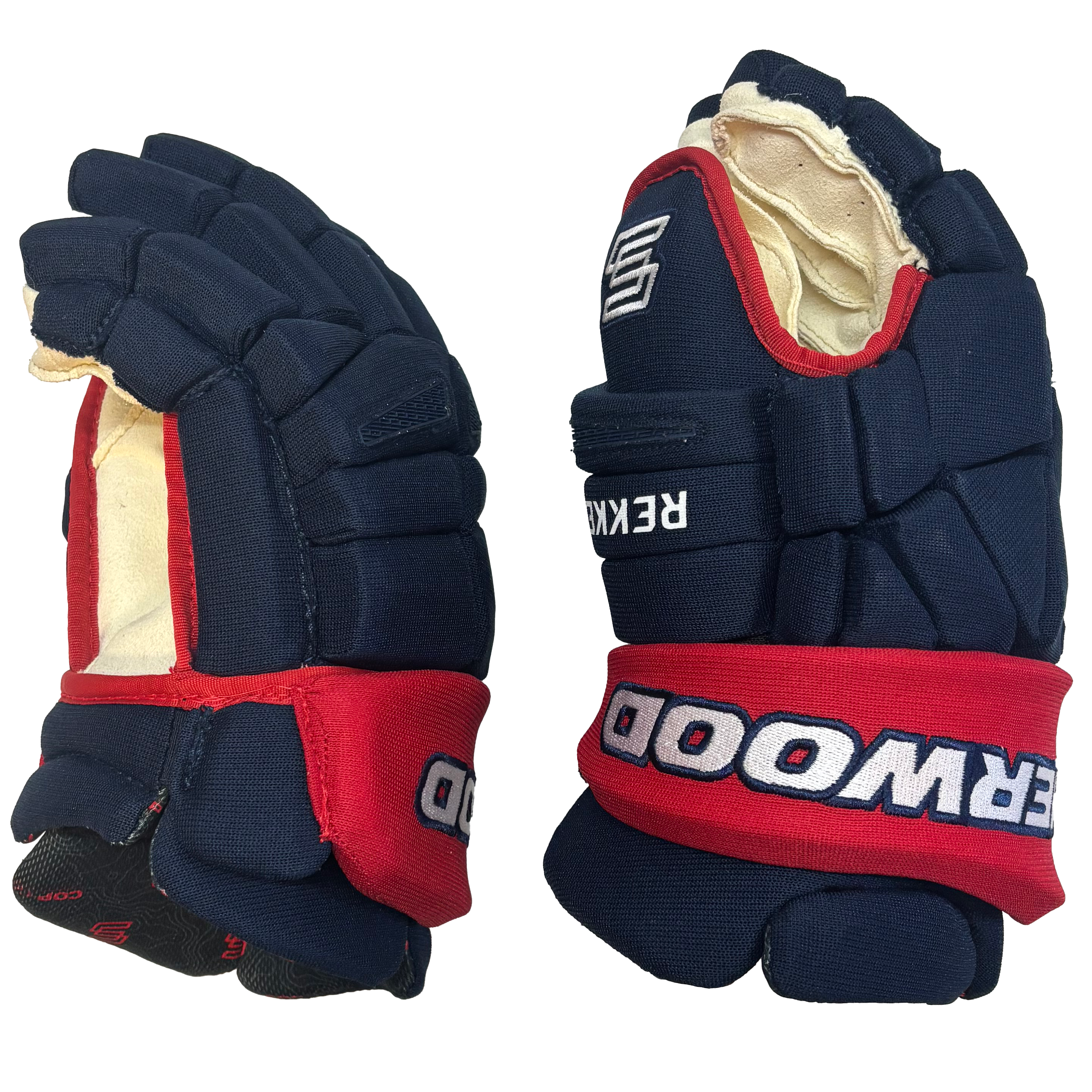 Sherwood Rekker Pro - Pro Stock Glove (Navy/Red)