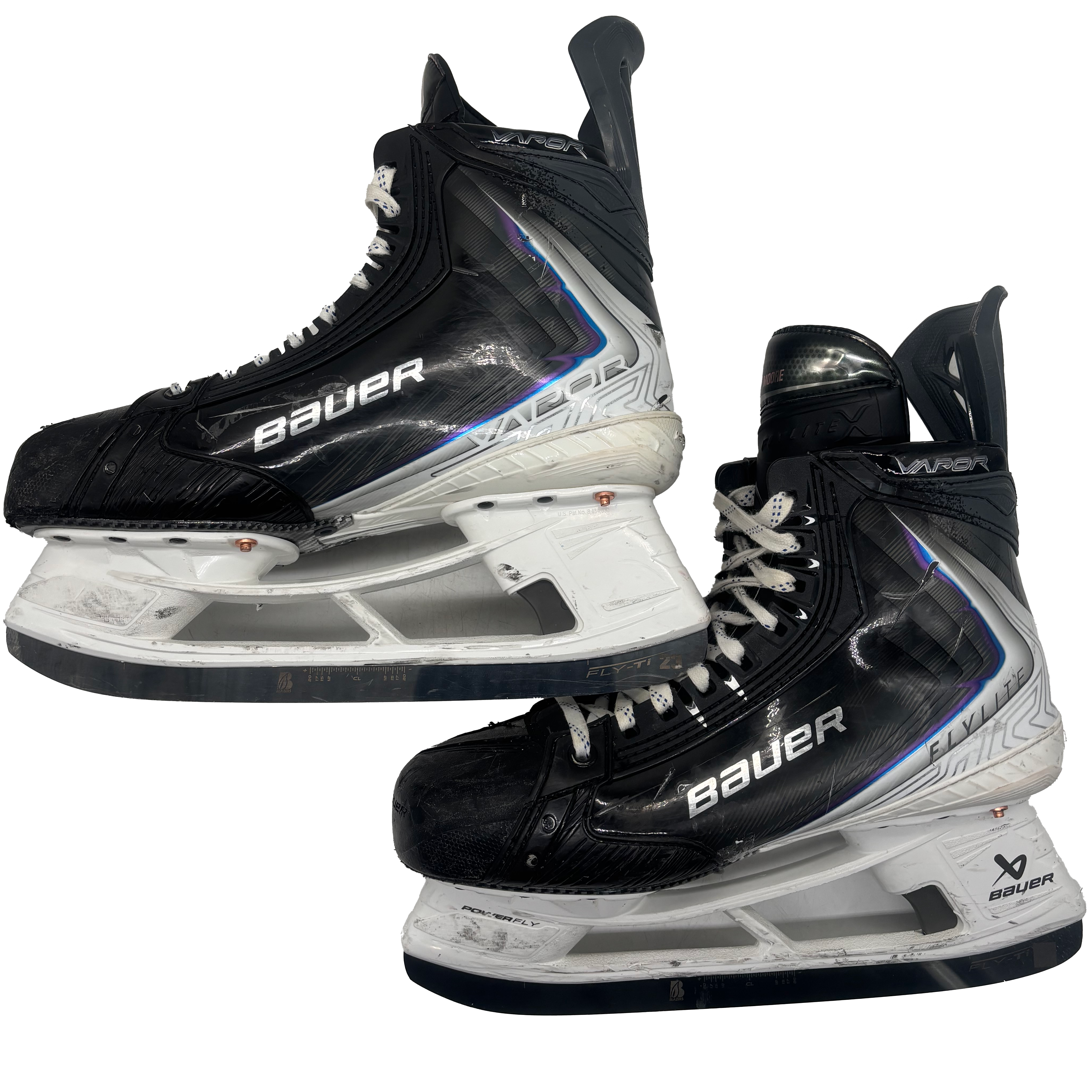 Bauer Vapor Flylite - Used Pro Stock Hockey Skates - Size 9.5E