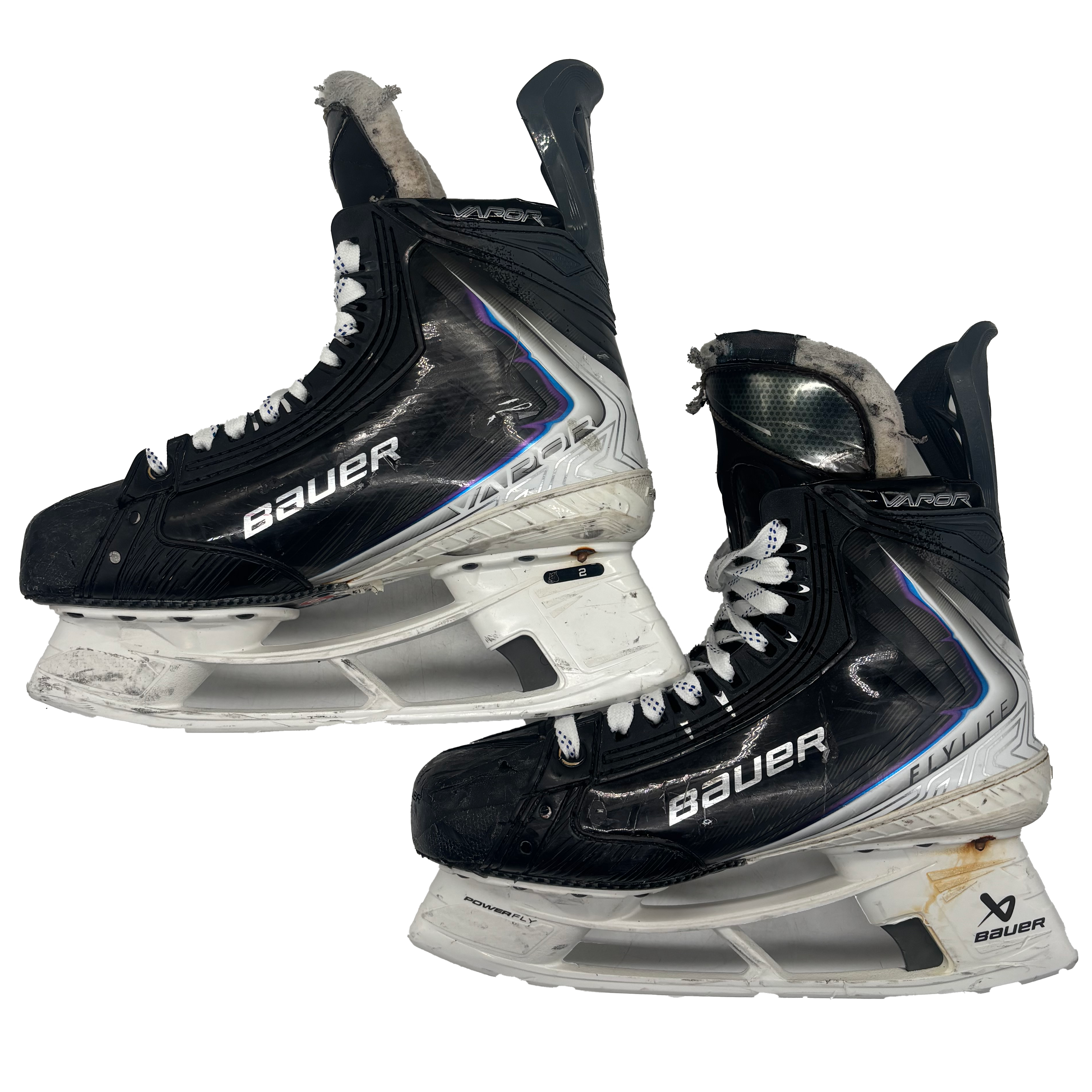 Bauer Vapor Flylite - Used AHL Pro Stock Hockey Skates - Size 7E
