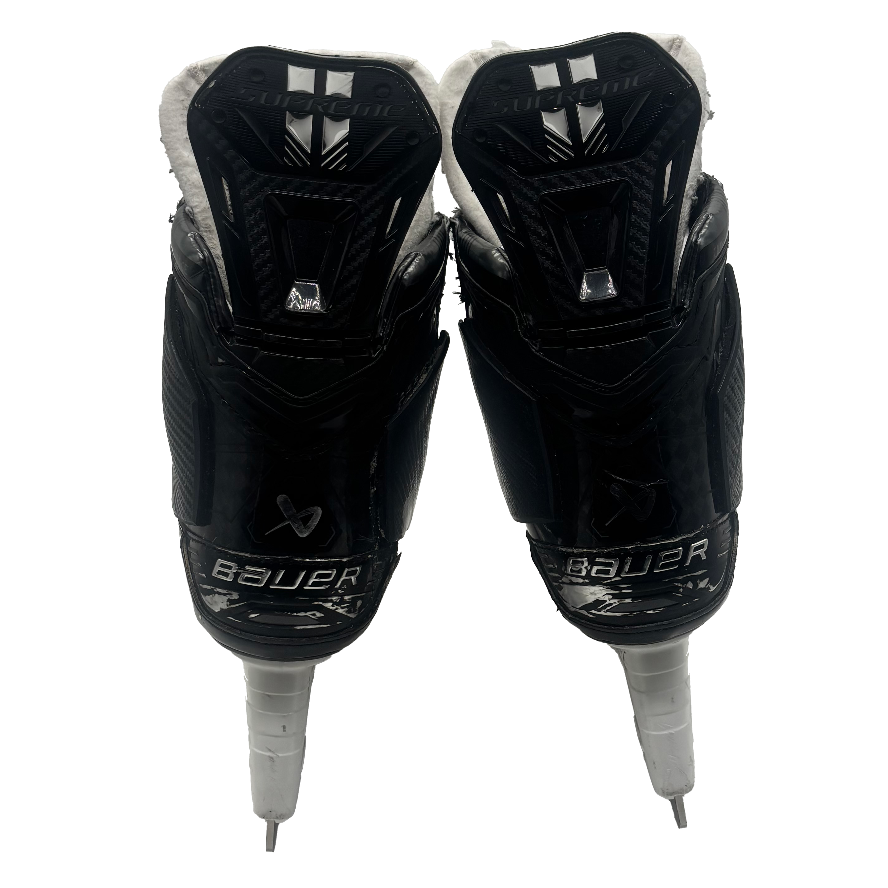 Bauer Supreme Mach - Used Pro Stock Skates - Size 9D with Shot Blockers
