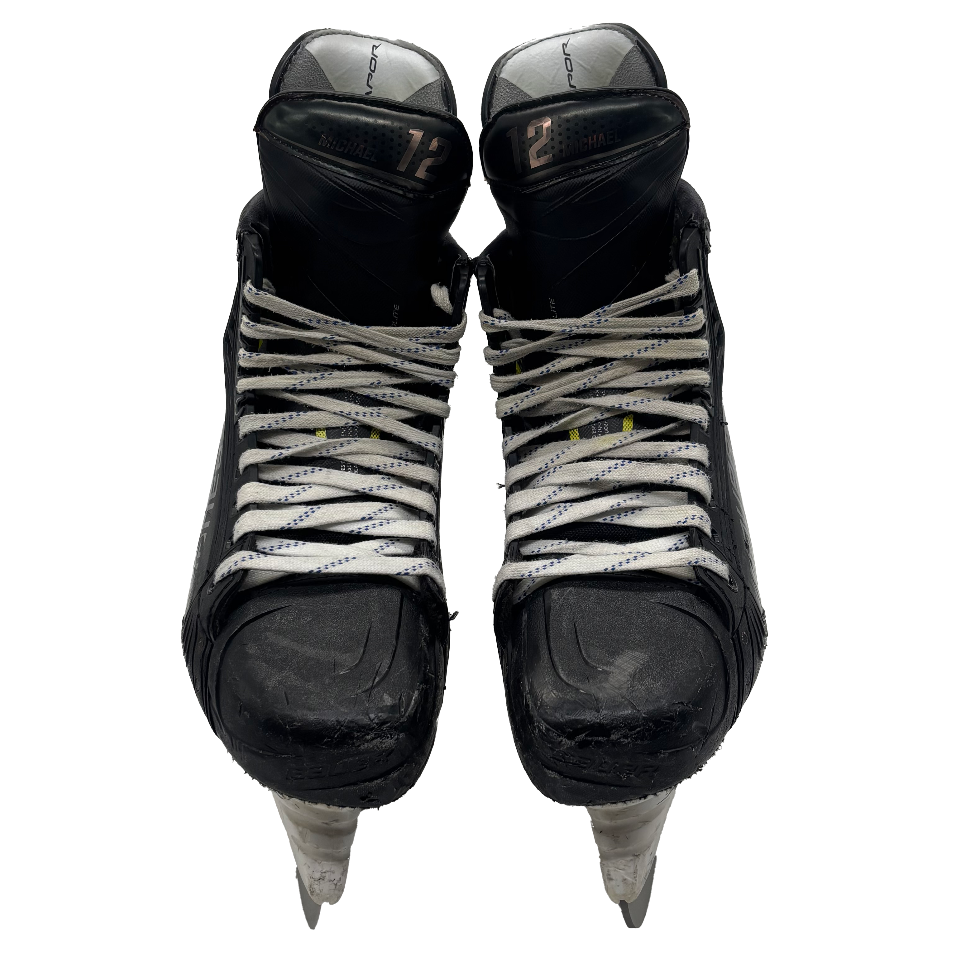 Bauer Vapor Hyperlite 2 - Used Pro Stock Hockey Skate - Size 8E (Black)