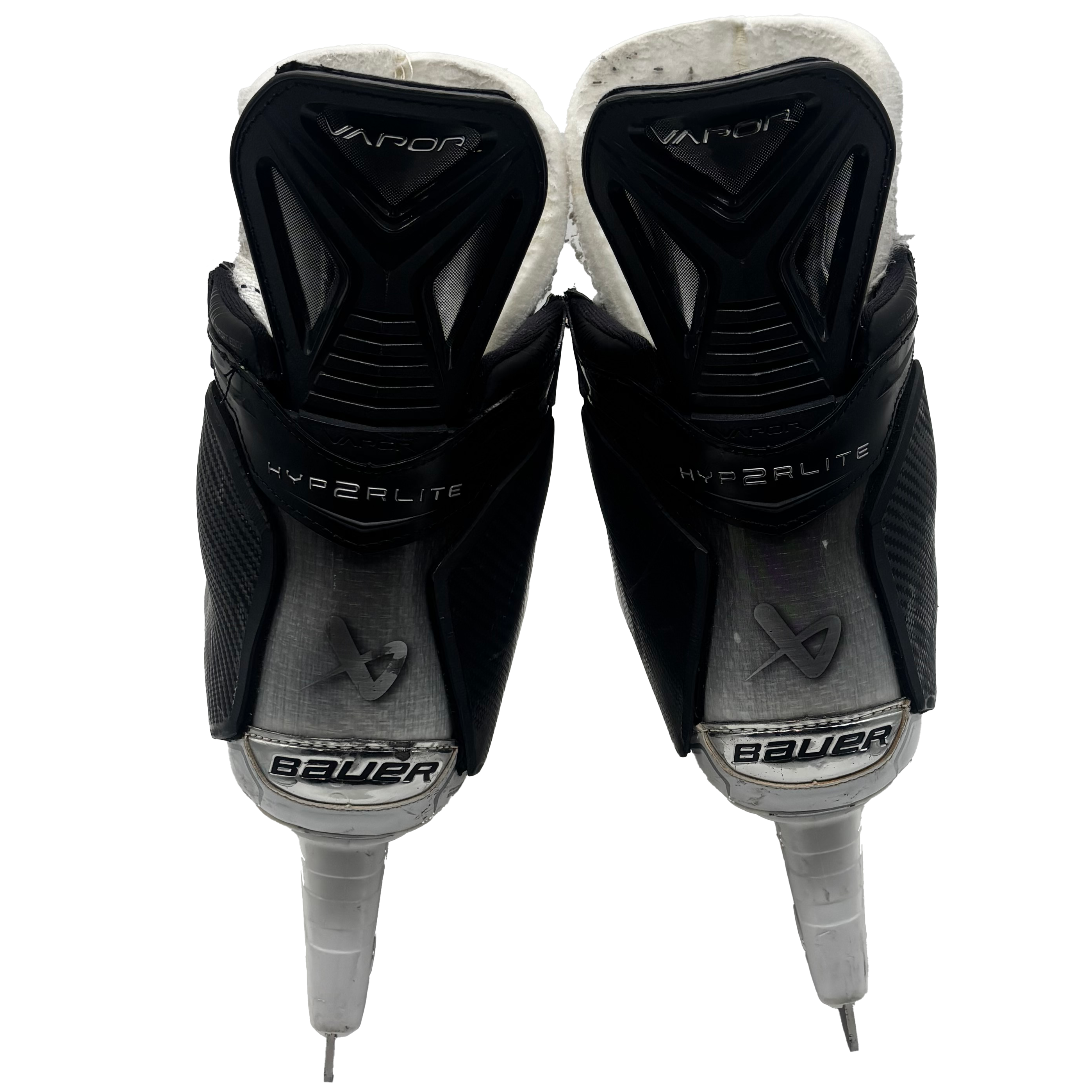Bauer Vapor Hyperlite 2 - Used Pro Stock Skate - Size 9.5E with Shot Blockers
