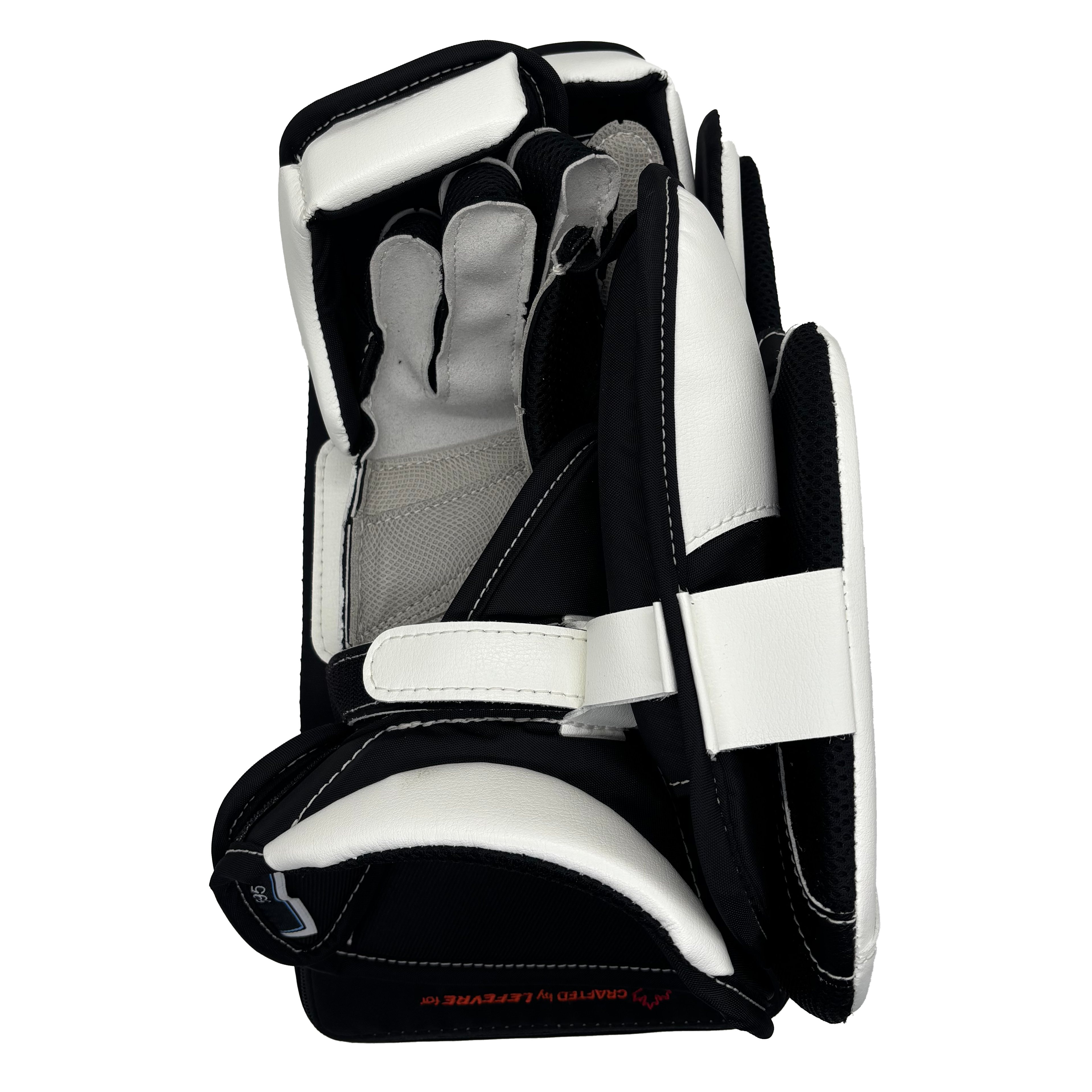 True Catalyst Nitro Pro - NHL Pro Stock Goalie Blocker - Samuel Ersson (White/Black/Orange)