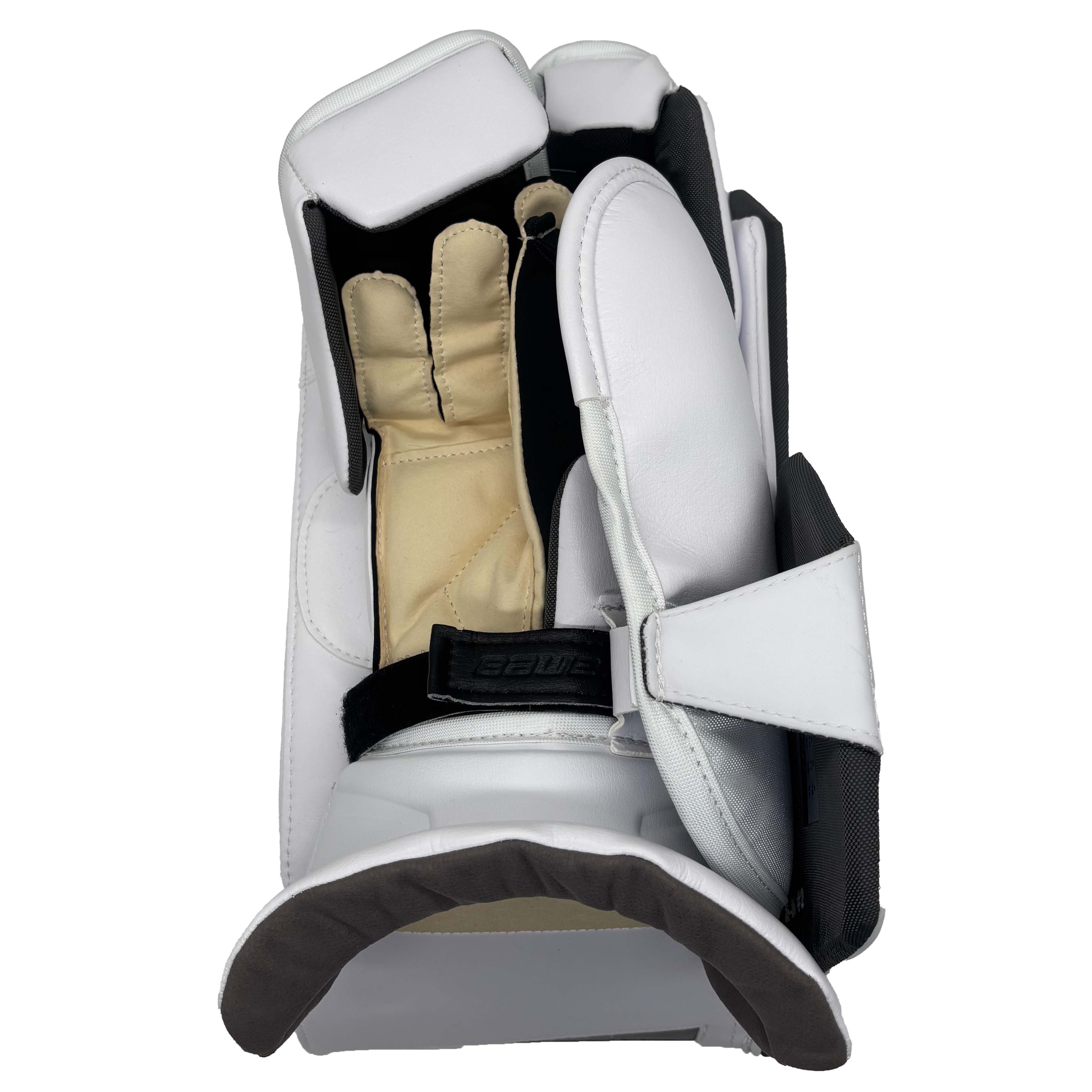 Bauer Vapor Flylite - Pro Stock Goalie Blocker (White/Black)