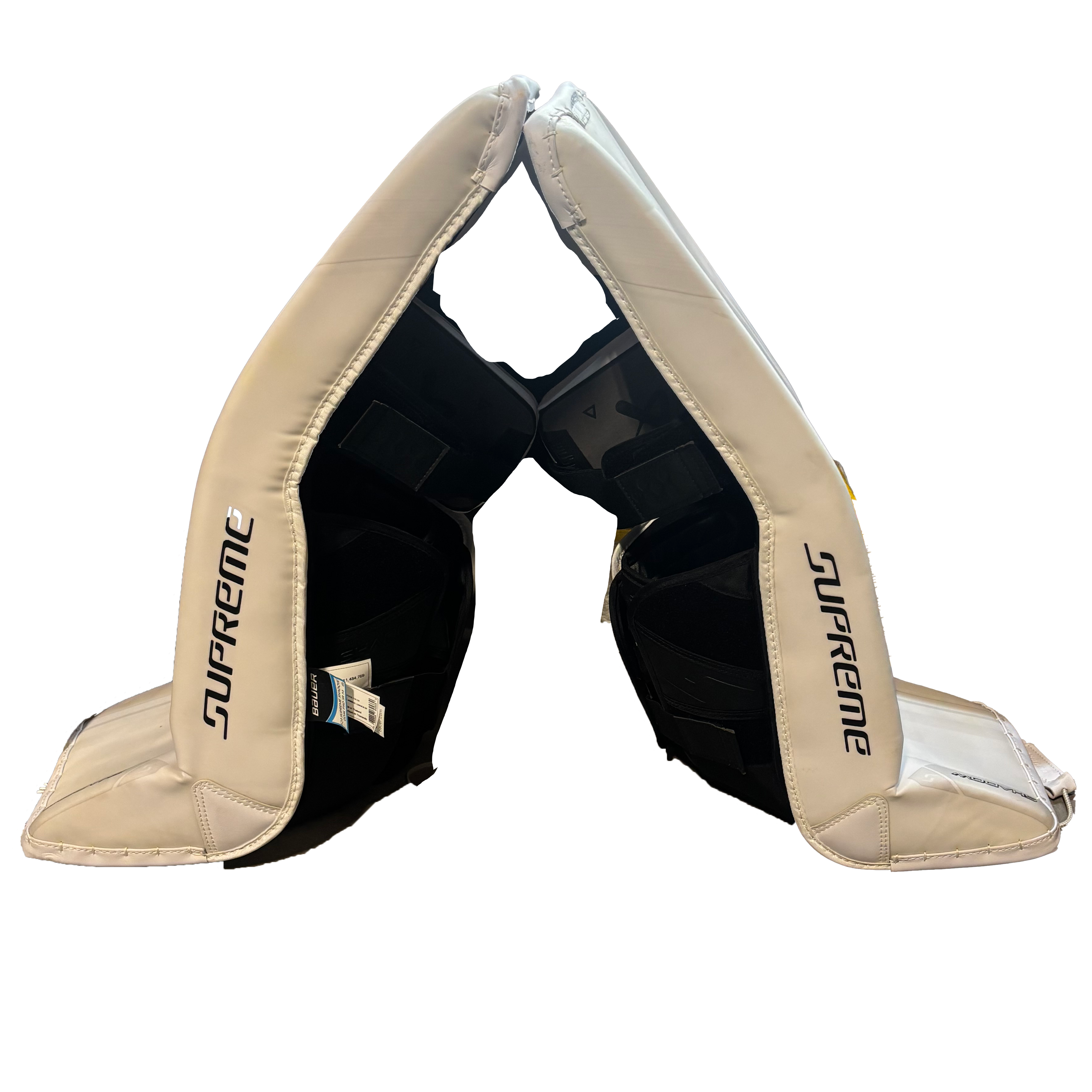 Bauer Supreme Shadow - Pro Stock Goalie Pads (White)