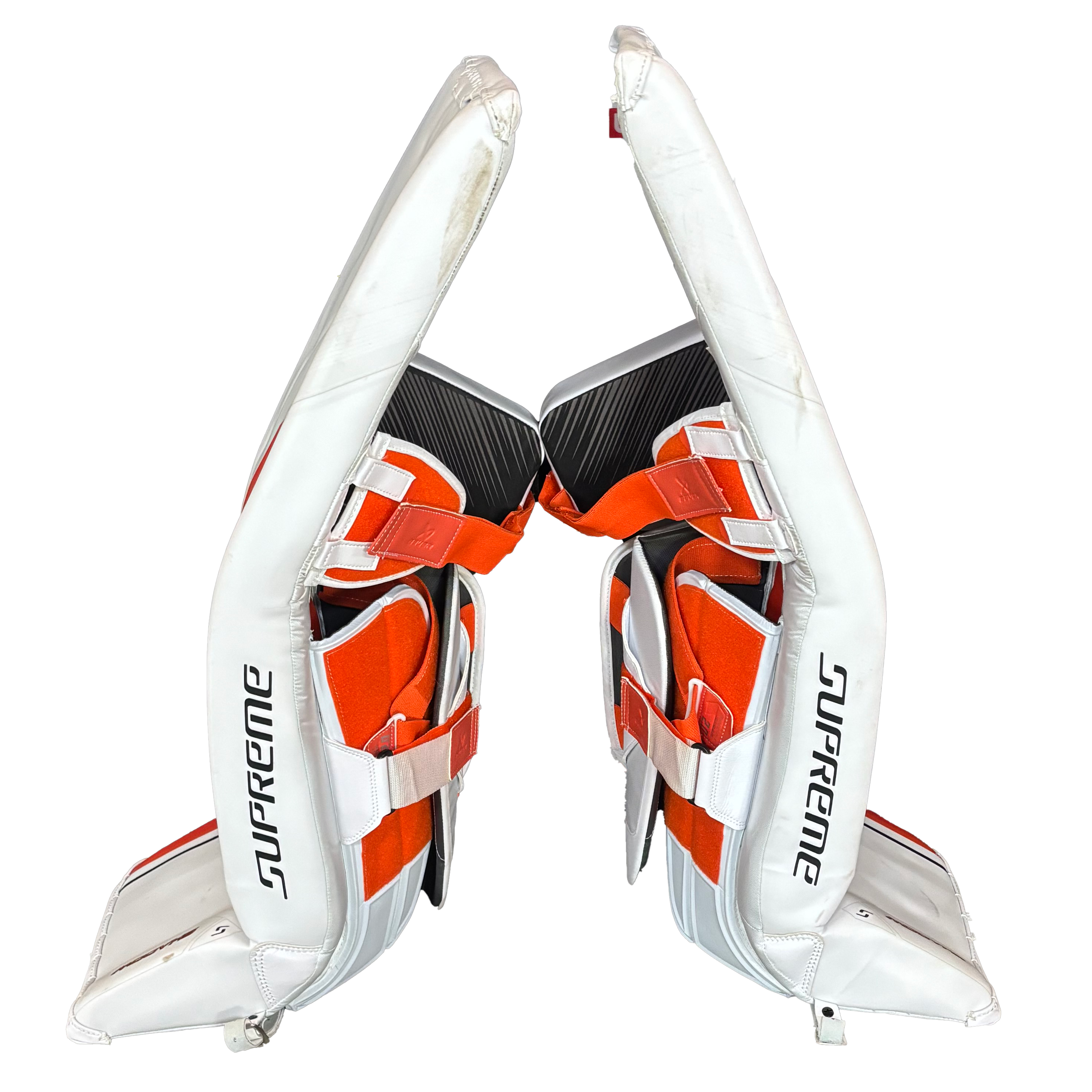 Bauer Supreme Shadow - Used NHL Goalie Full Set - Ivan Fedotov (White/Orange/Black)
