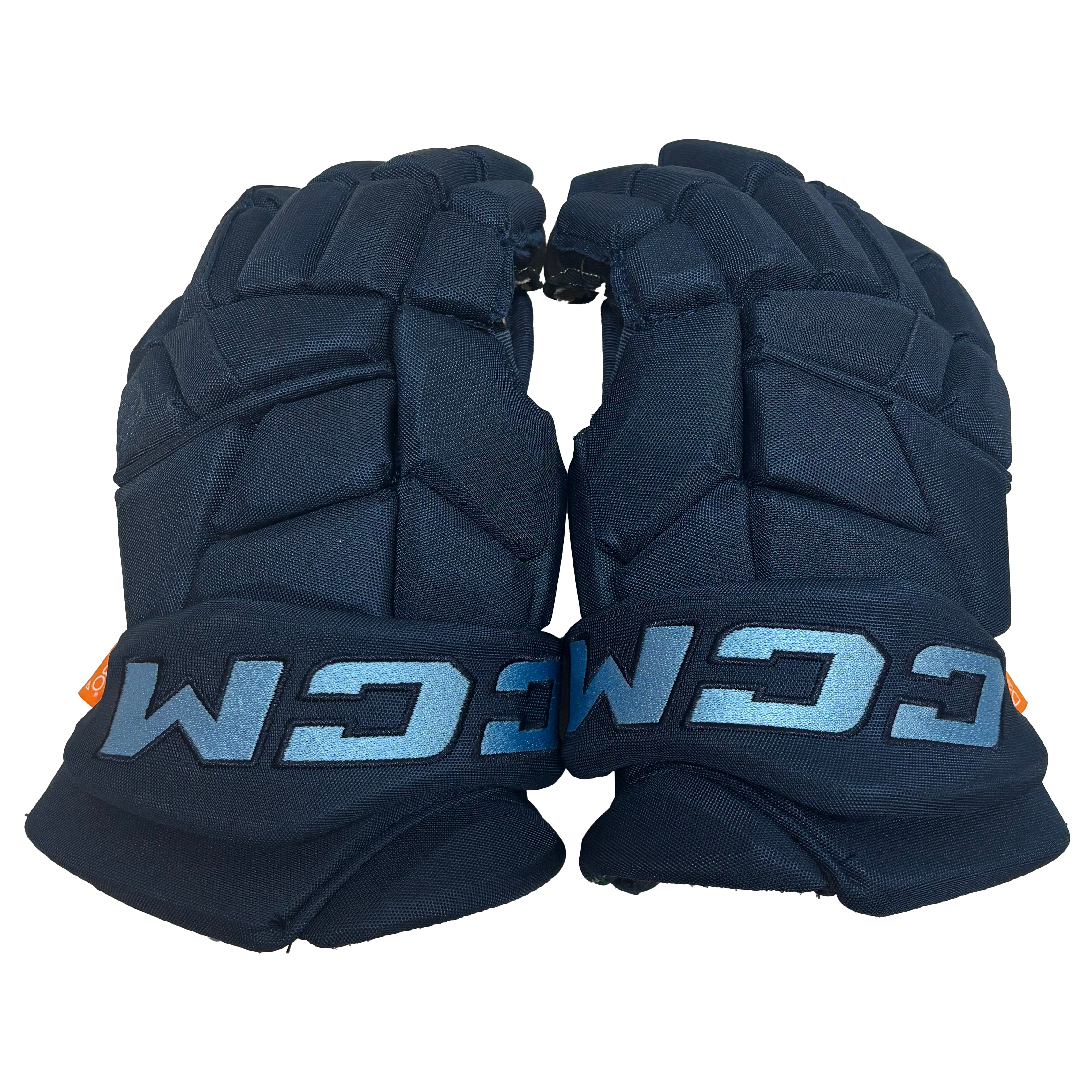 CCM Jetspeed FTW - PWHL Pro Stock Glove - Toronto Sceptres (Navy/Powder Blue)
