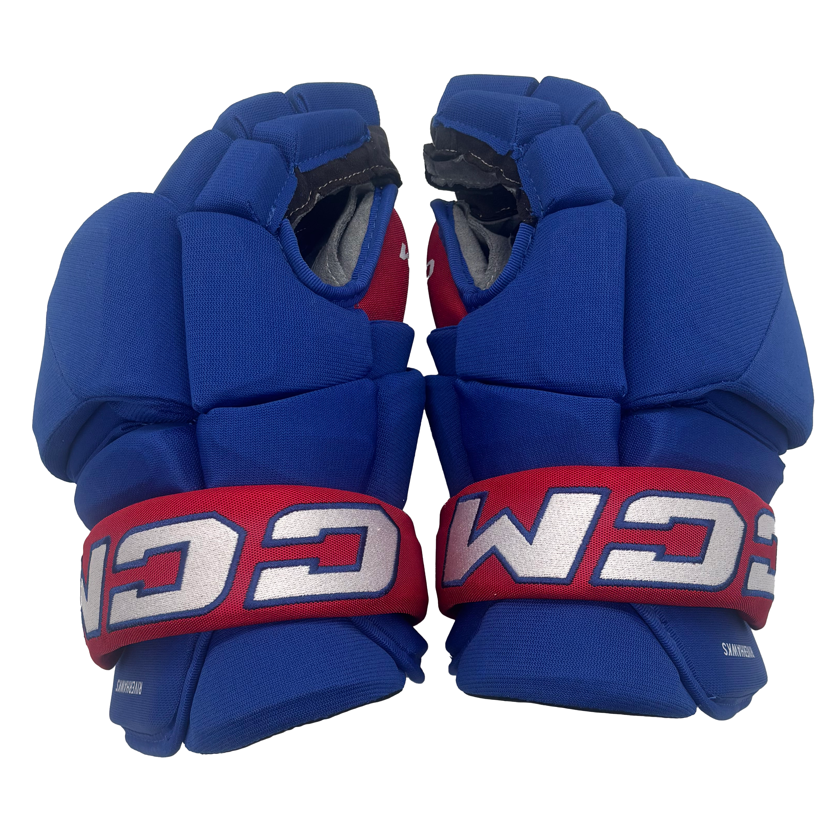 CCM HG43PP - NCAA Pro Stock Hockey Glove (Blue/Red)
