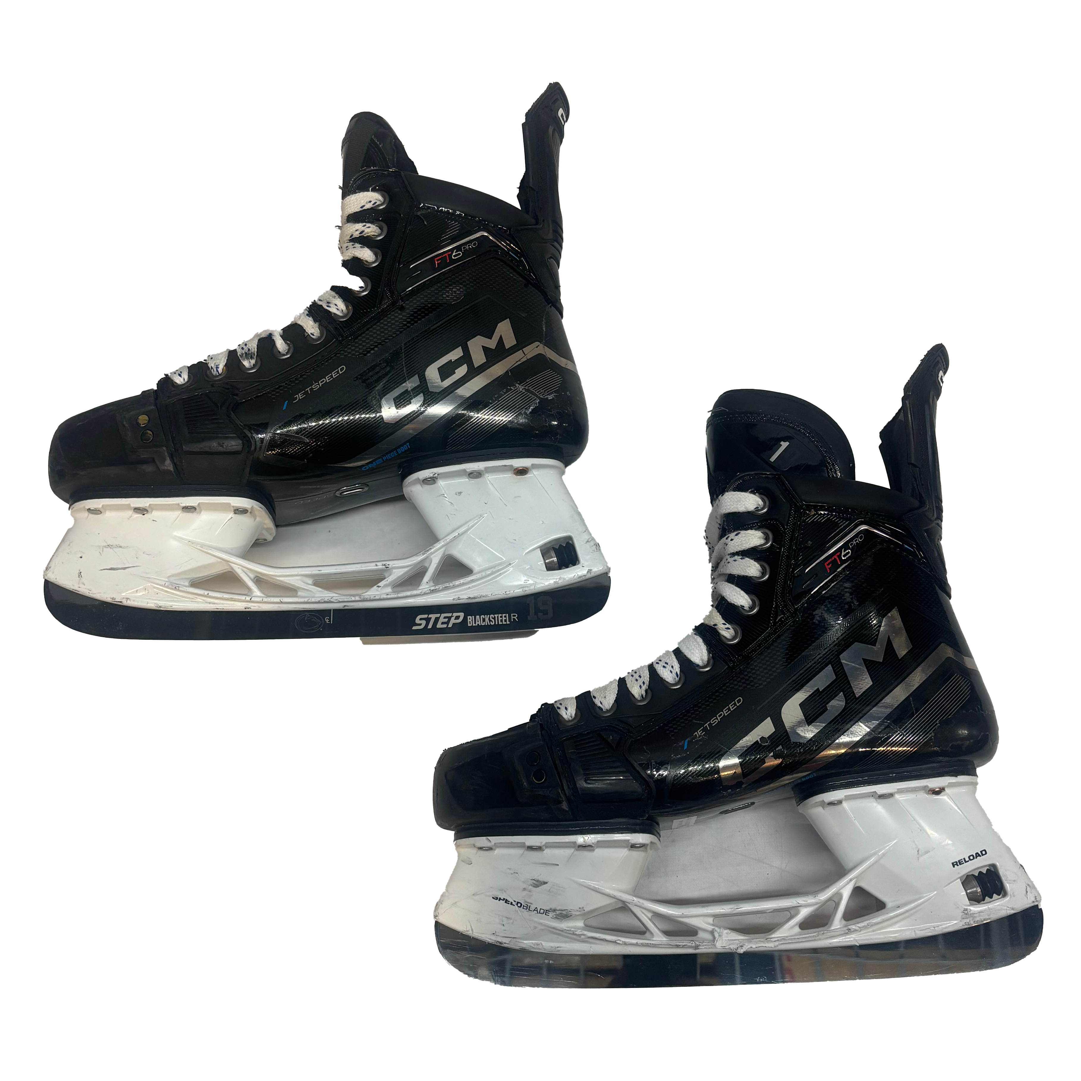 CCM Jetspeed FT6 Pro - Used NCAA Pro Stock Hockey Skates - Size 8R