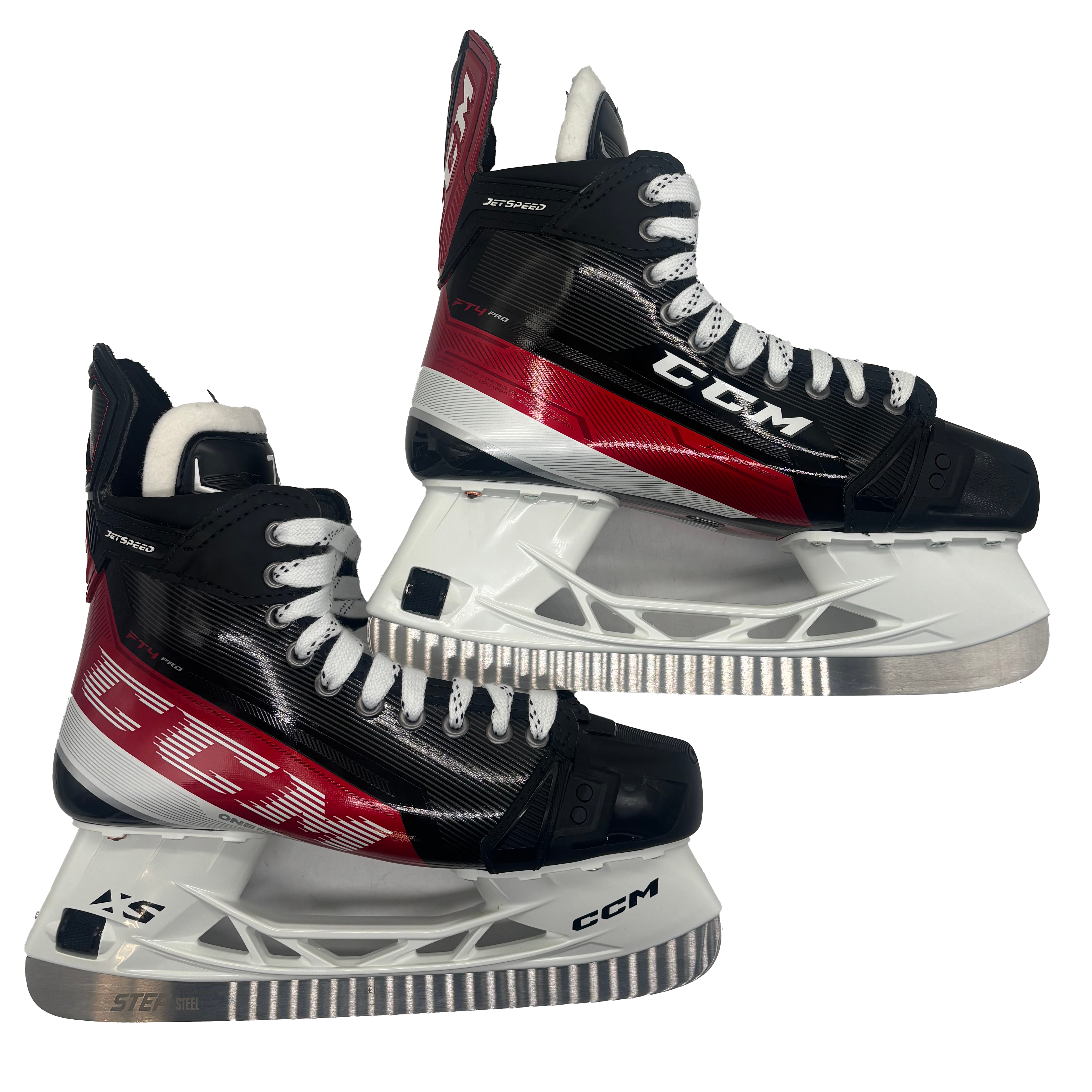 CCM Jetspeed FT4 Pro - Pro Stock Hockey Skates - Size L9.5 R9.25