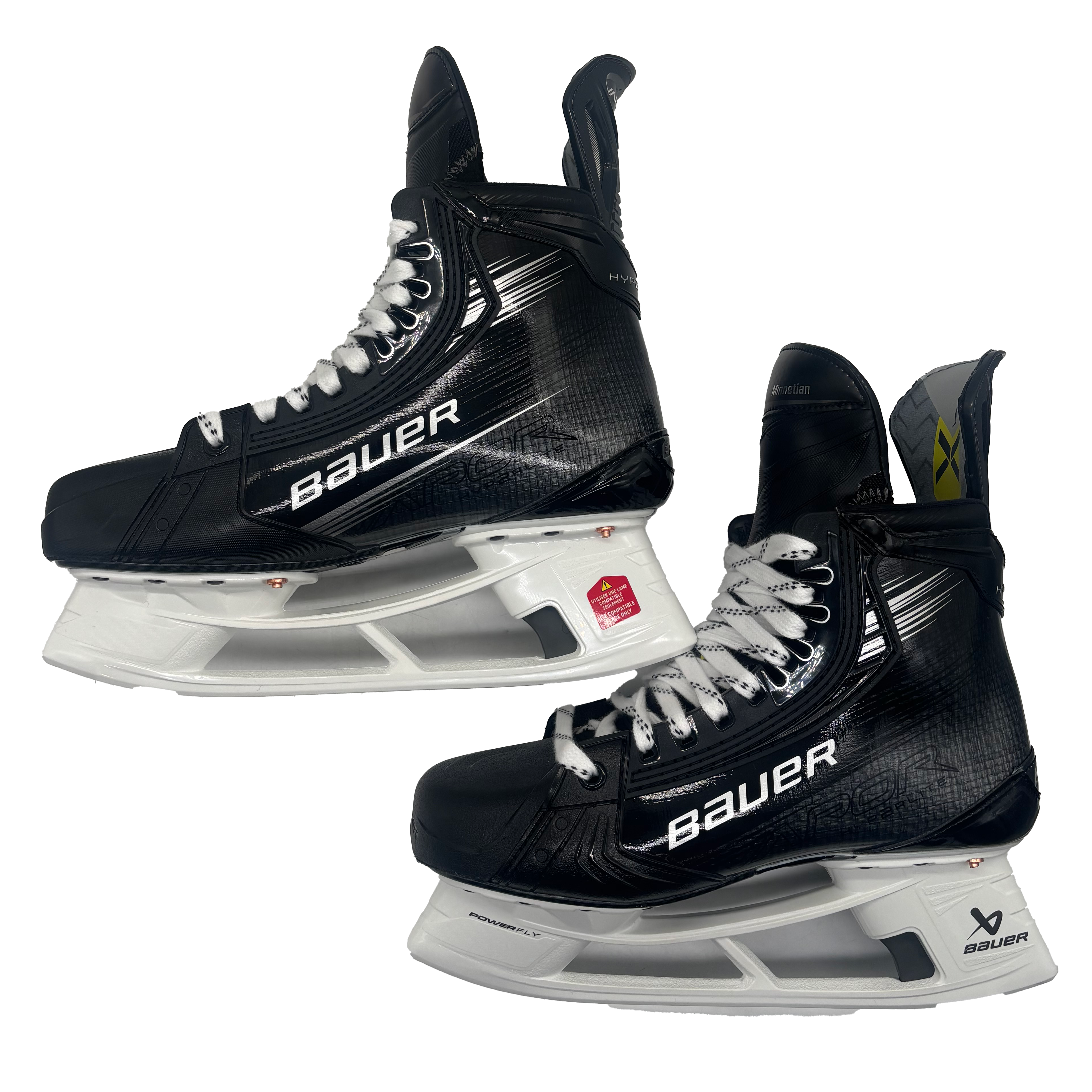 Bauer Vapor Hyperlite 2 - Pro Stock Hockey Skates - Size 8 (Black)