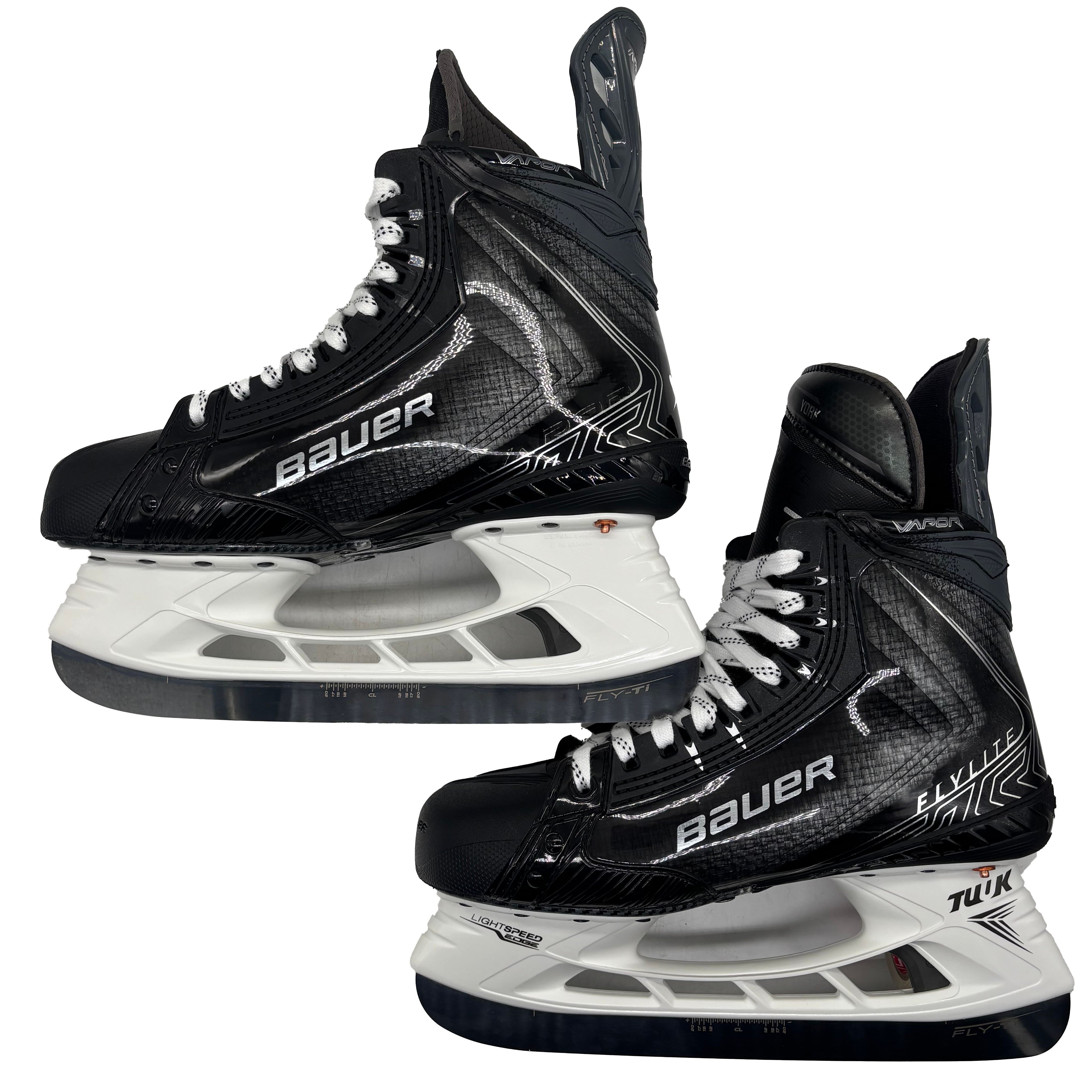 Bauer Vapor Flylite - NHL Pro Stock Hockey Skates - Cam York - Size L:7 R:7.5