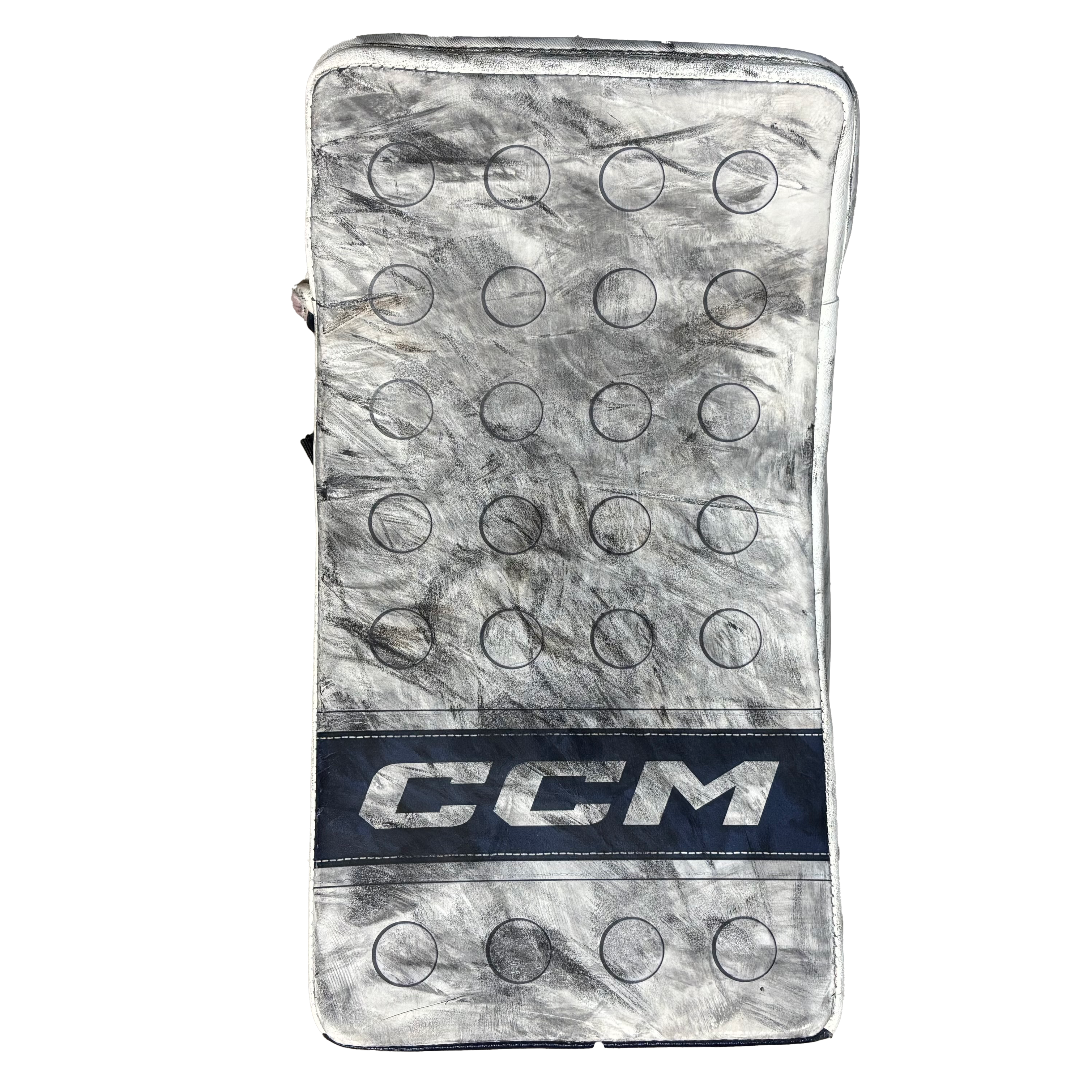 CCM Extreme Flex 6 - Used NCAA Pro Stock Full Set (White/Navy)