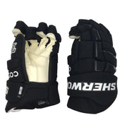 Sherwood Code Encrypt 1 - Gants d'équipe - Bruins de Boston (noir)
