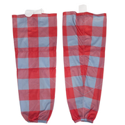USHL - Chaussettes de hockey usagées (rouge/gris)