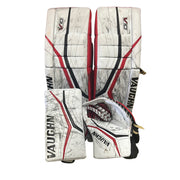 Vaughn Velocity V10 - Ensemble complet de gardien de but Pro Stock d'occasion (blanc/rouge/noir)