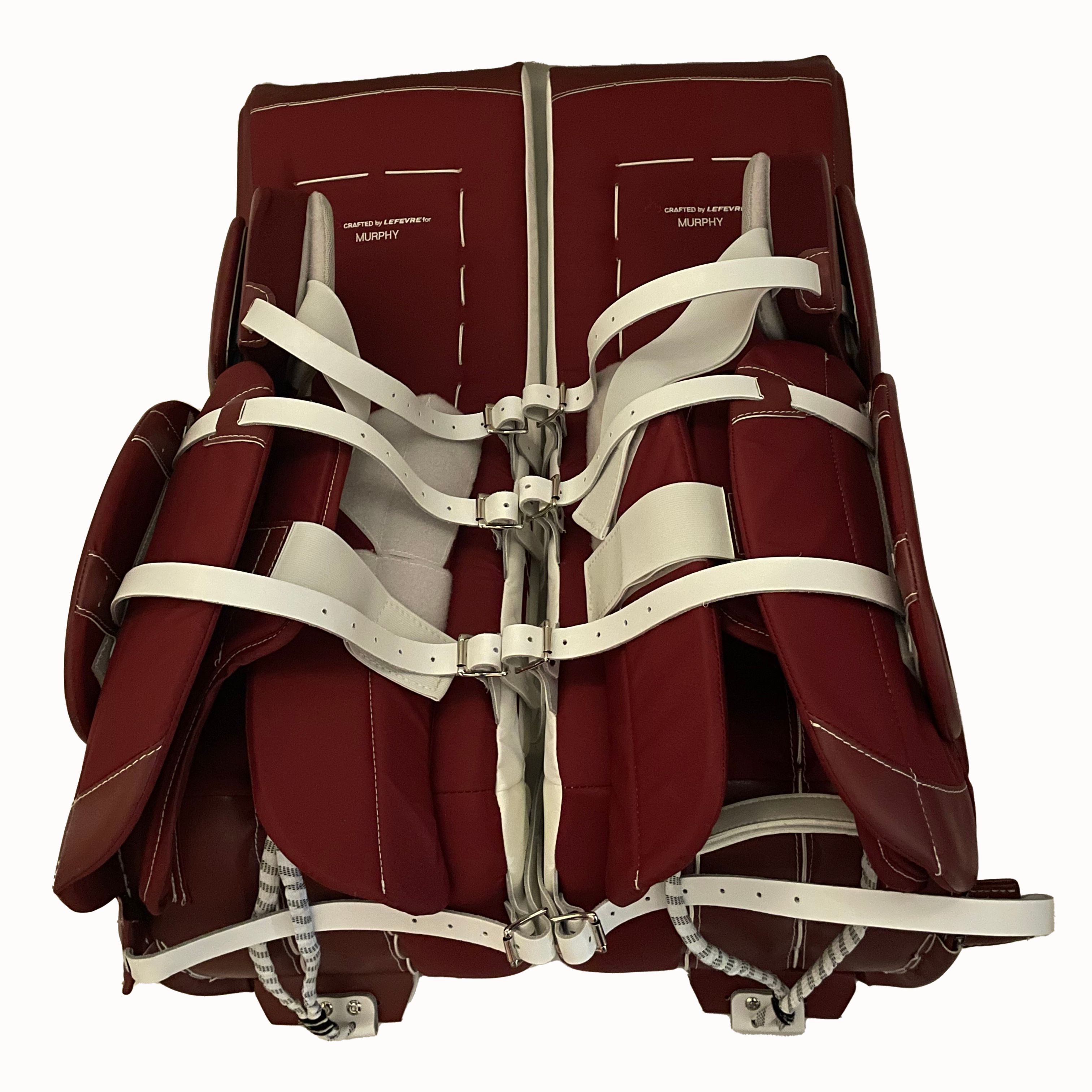 True L12.2 - Nouvelles protections de gardien Pro Stock (marron/blanc)