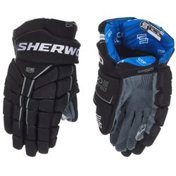Sherwood Code TMP Pro Junior Hockey Glove (Black) - Main Image