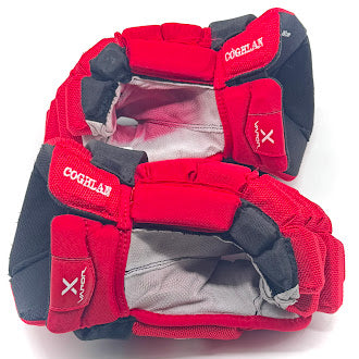 Bauer Vapor Hyperlite - Gant NHL Pro Stock d'occasion - Dylan Coghlan (rouge/noir)